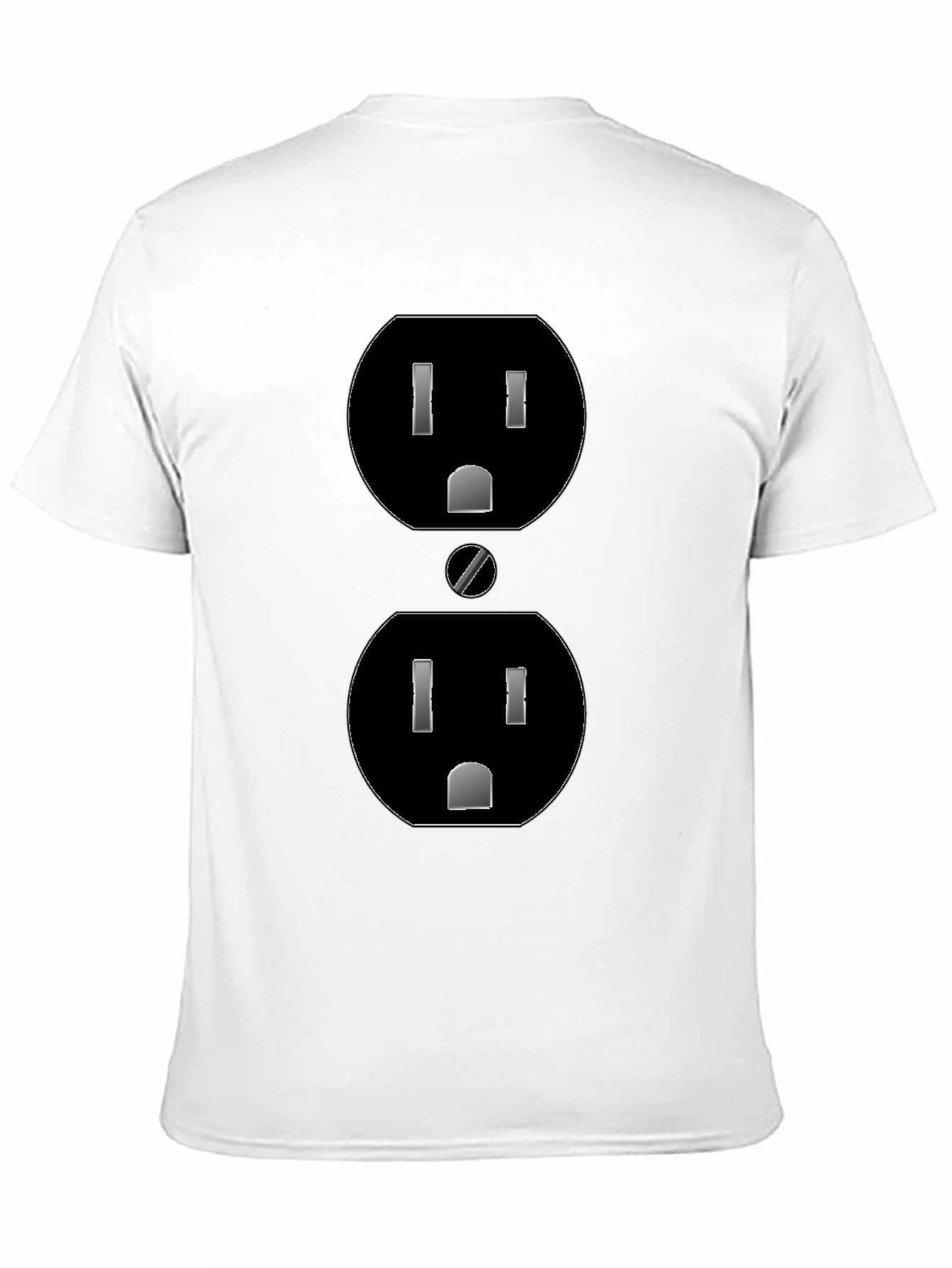 Outlet Graphic Tee - Black Quirky Design