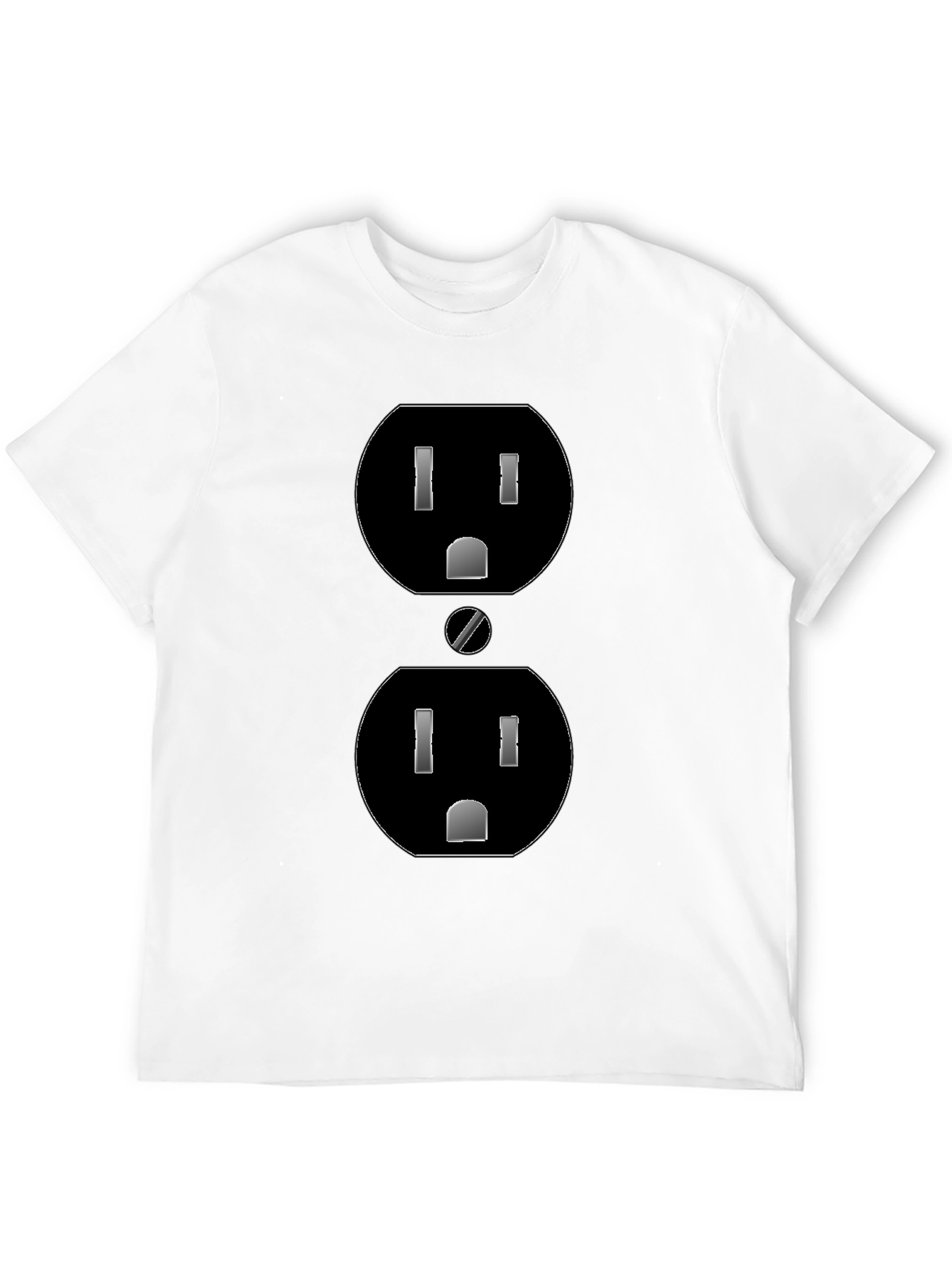 Outlet Graphic Tee - Black Quirky Design