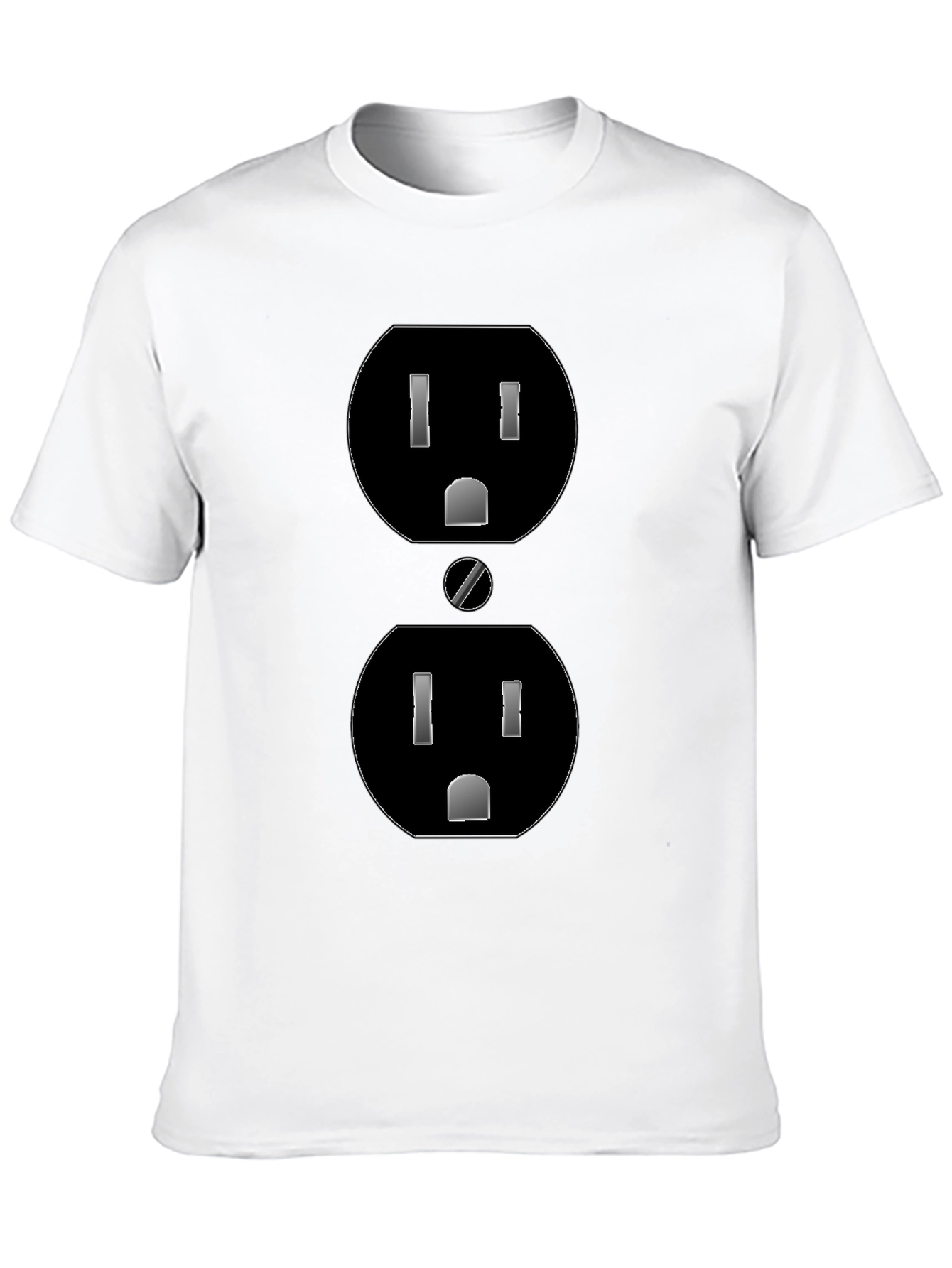 Outlet Graphic Tee - Black Quirky Design