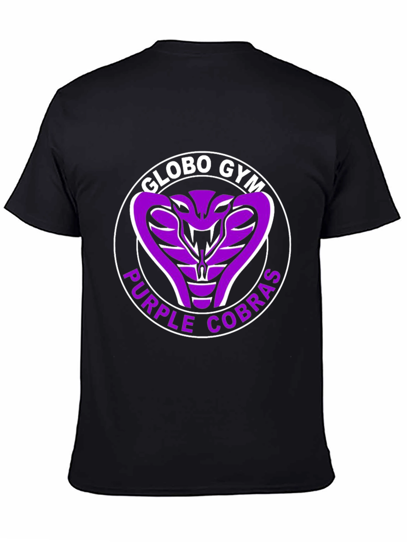 Globo Gym Purple Cobras T-Shirt Black
