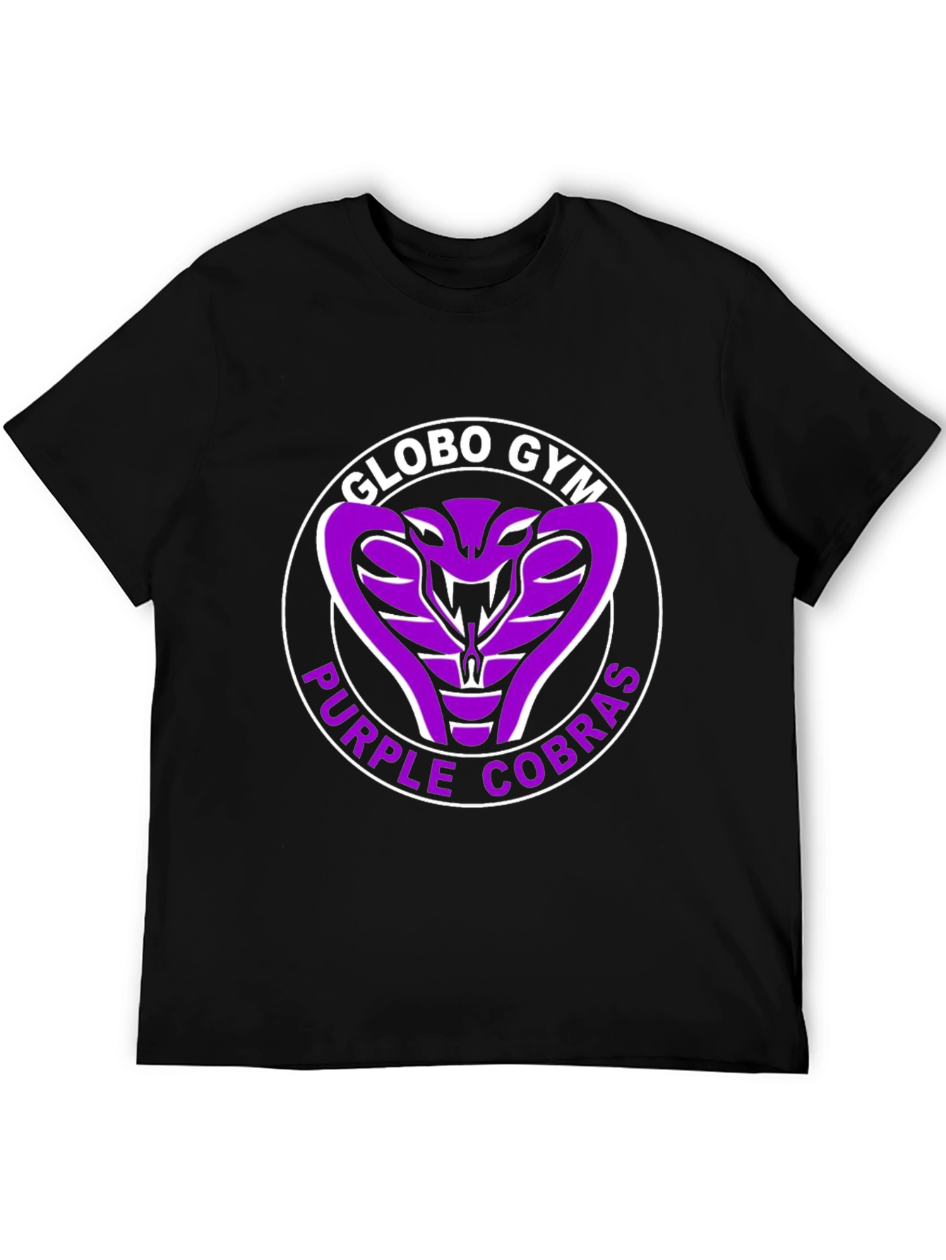 Globo Gym Purple Cobras T-Shirt Black