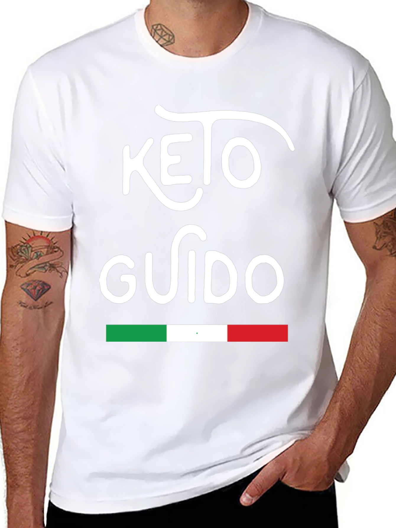 Keto Guido Graphic Tee - Italian Pride T-Shirt