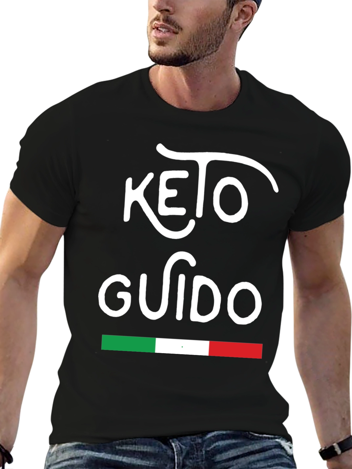 Keto Guido Graphic Tee - Italian Pride T-Shirt