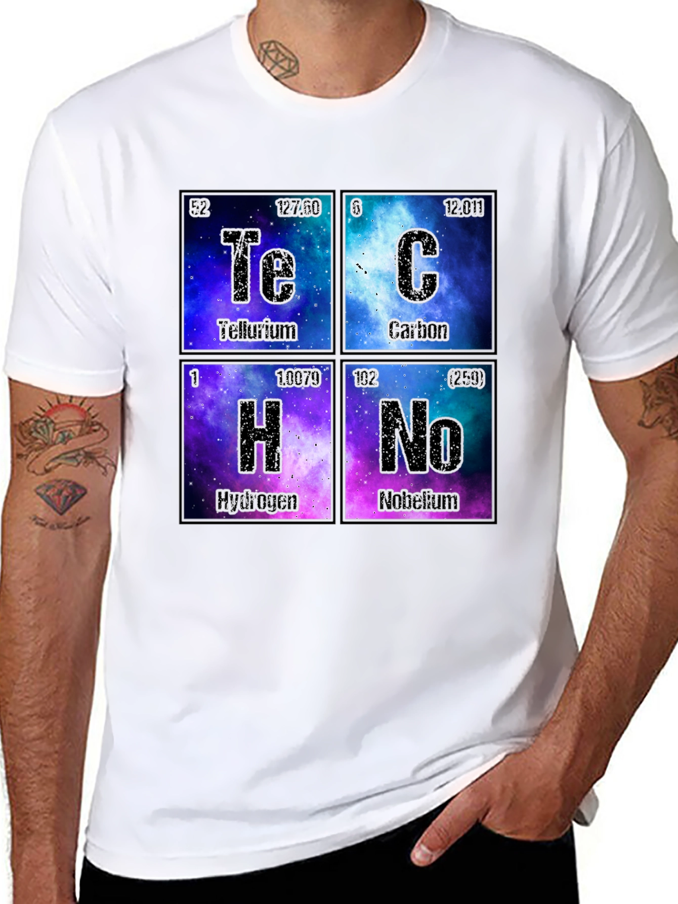Tech Elements T-Shirt - Cool Chemistry Design