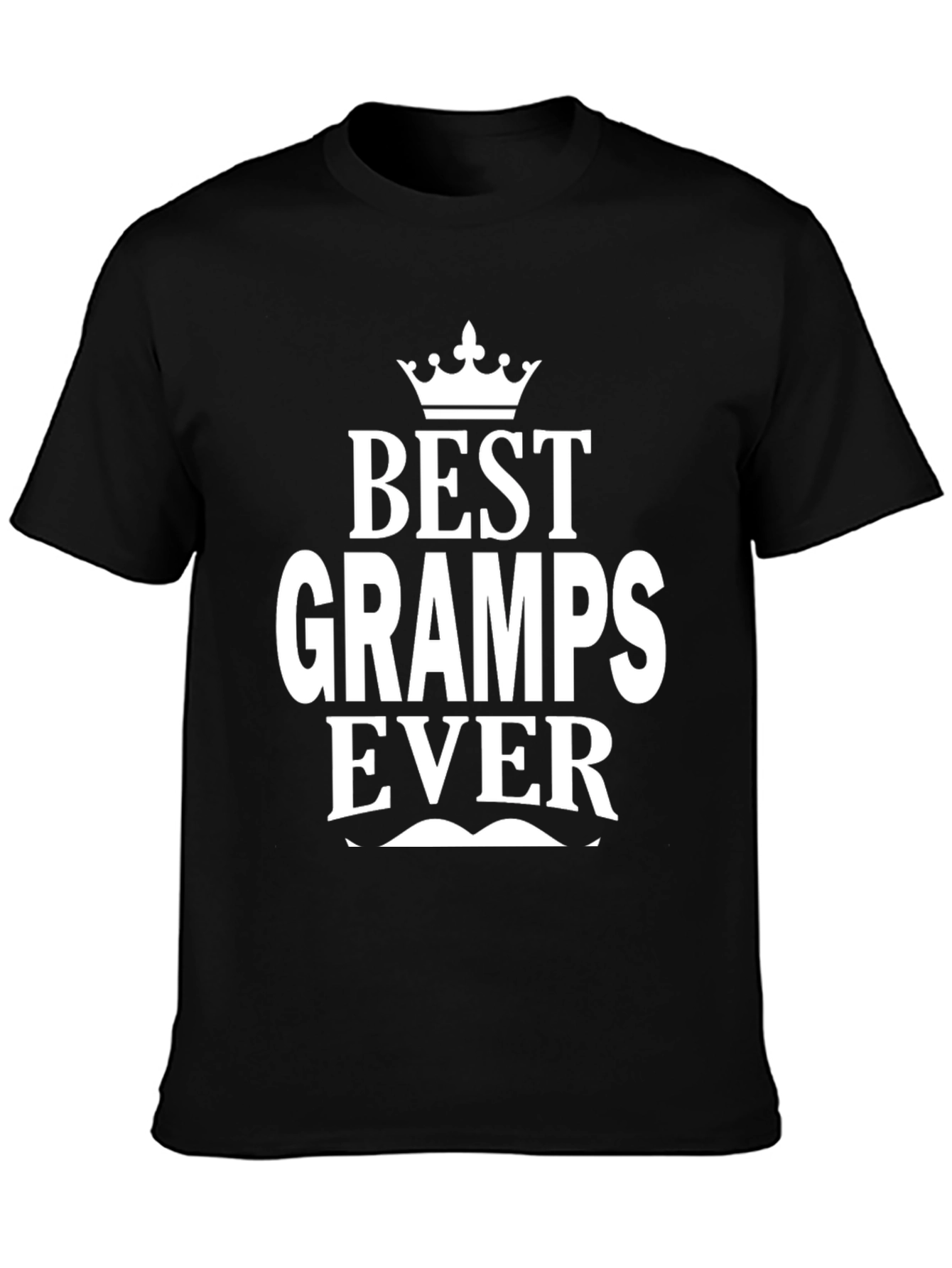 Best Gramps Ever Black T-Shirt