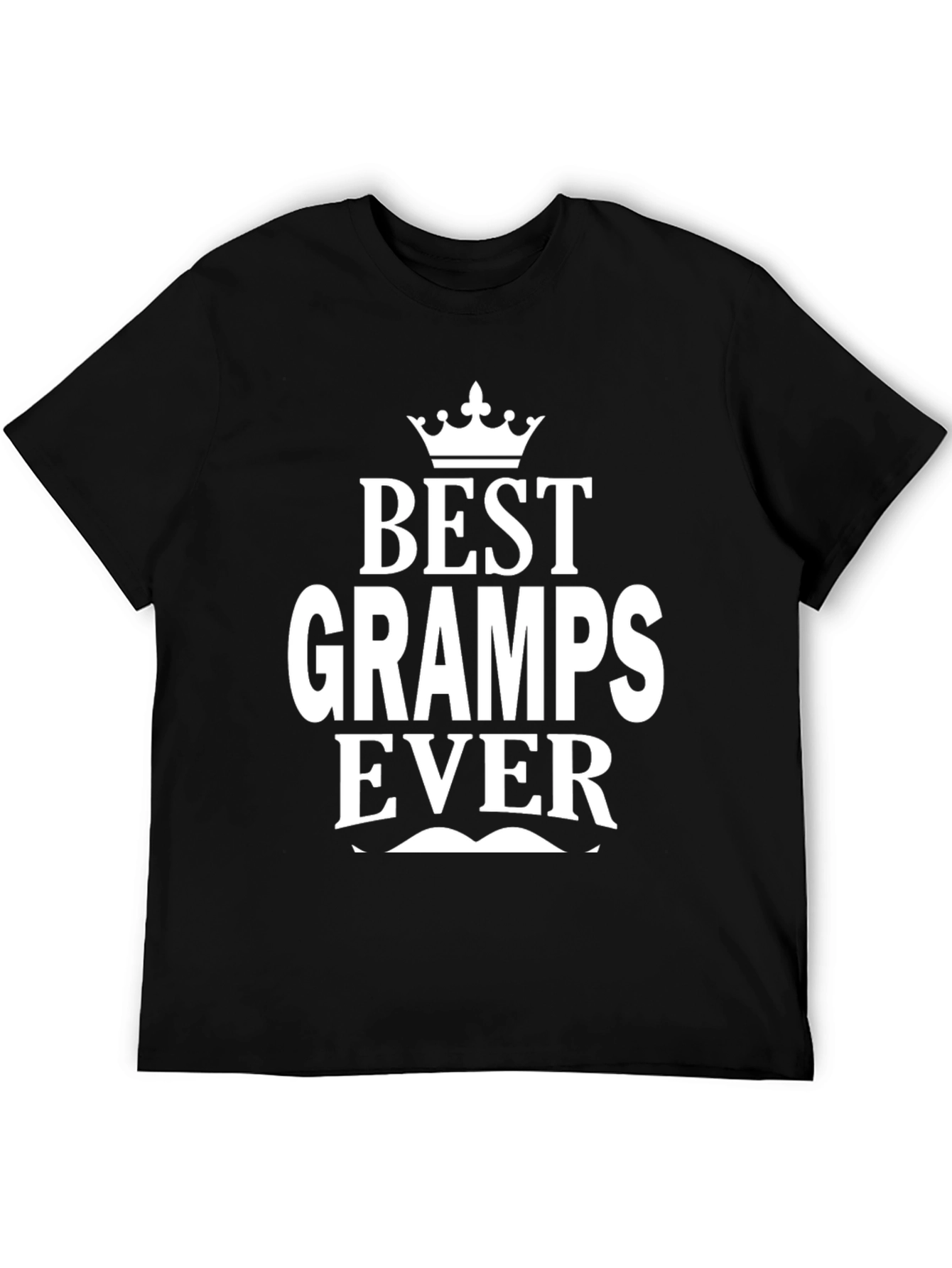 Best Gramps Ever Black T-Shirt
