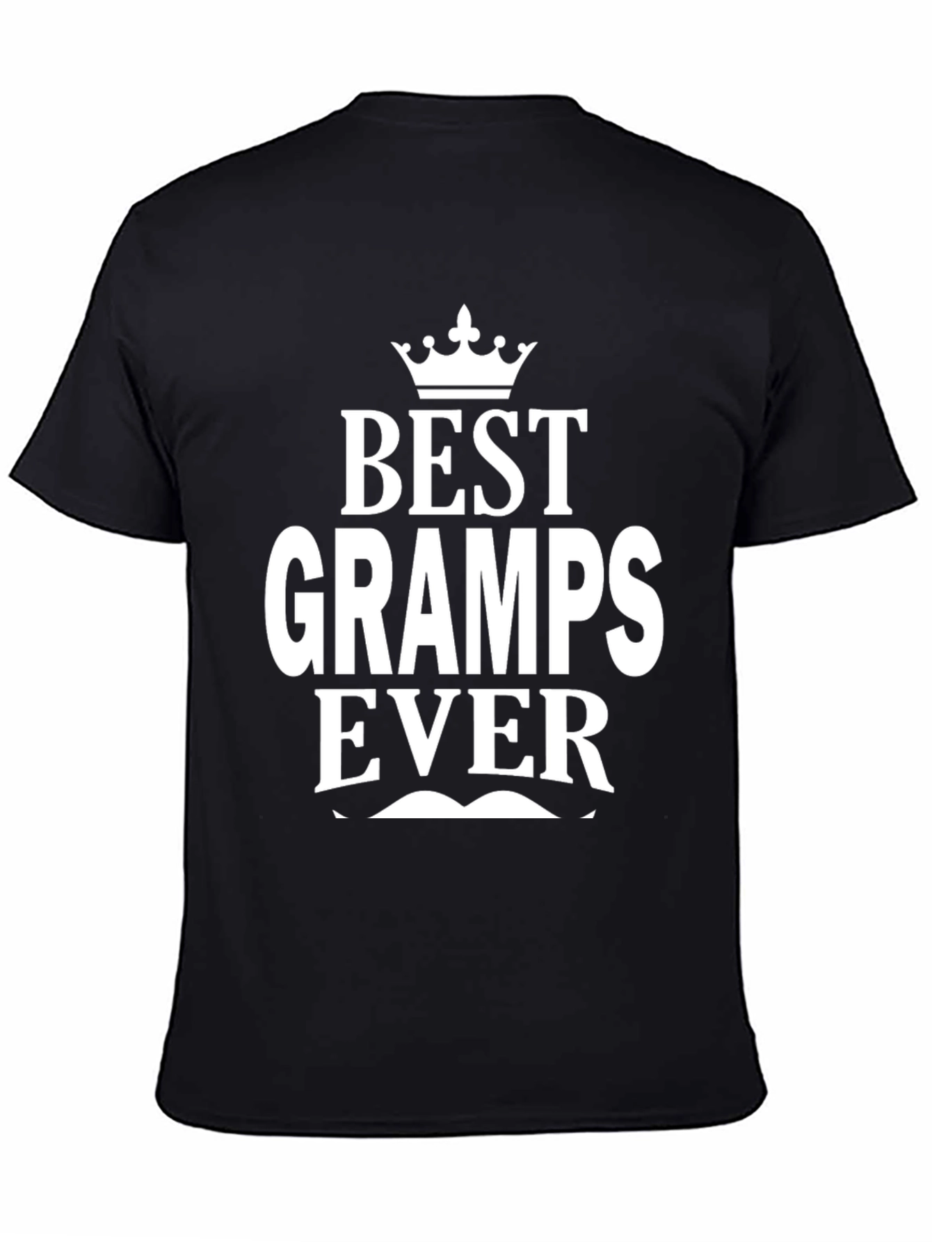 Best Gramps Ever Black T-Shirt