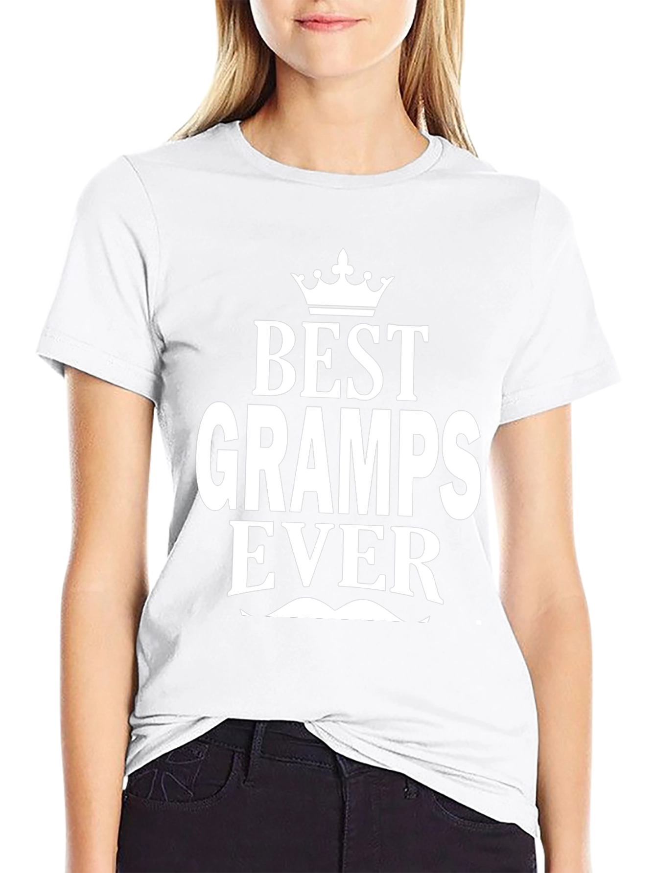Best Gramps Ever Black T-Shirt