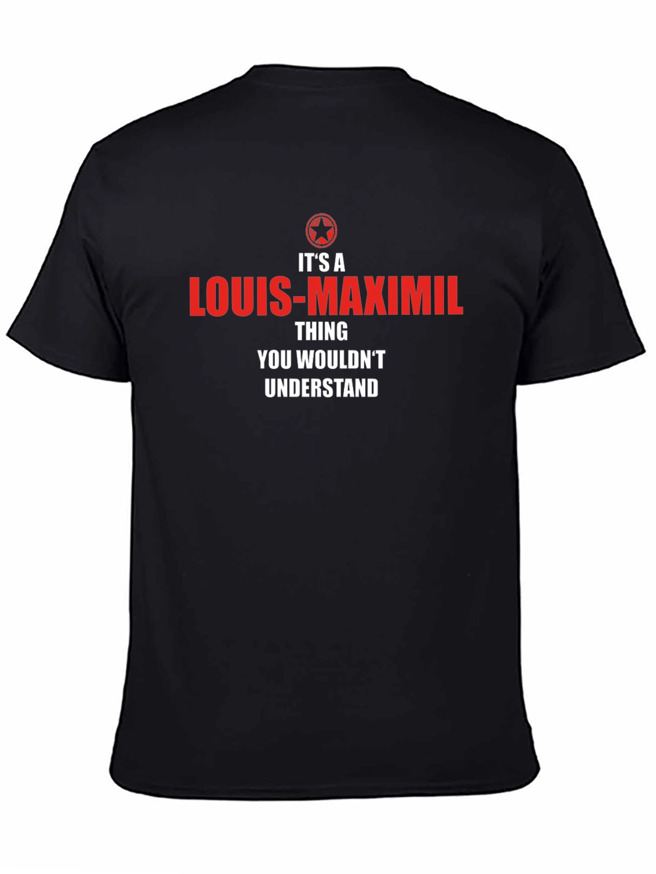 Louis-Maximil Thing T-Shirt Black