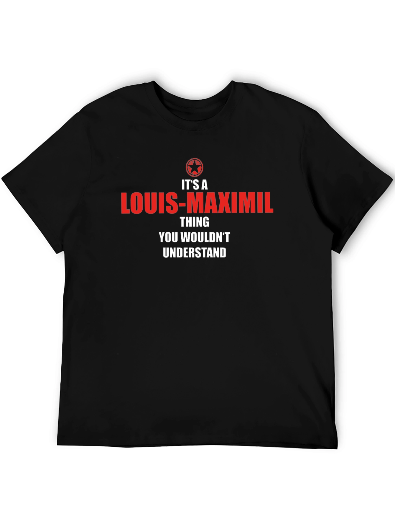 Louis-Maximil Thing T-Shirt Black