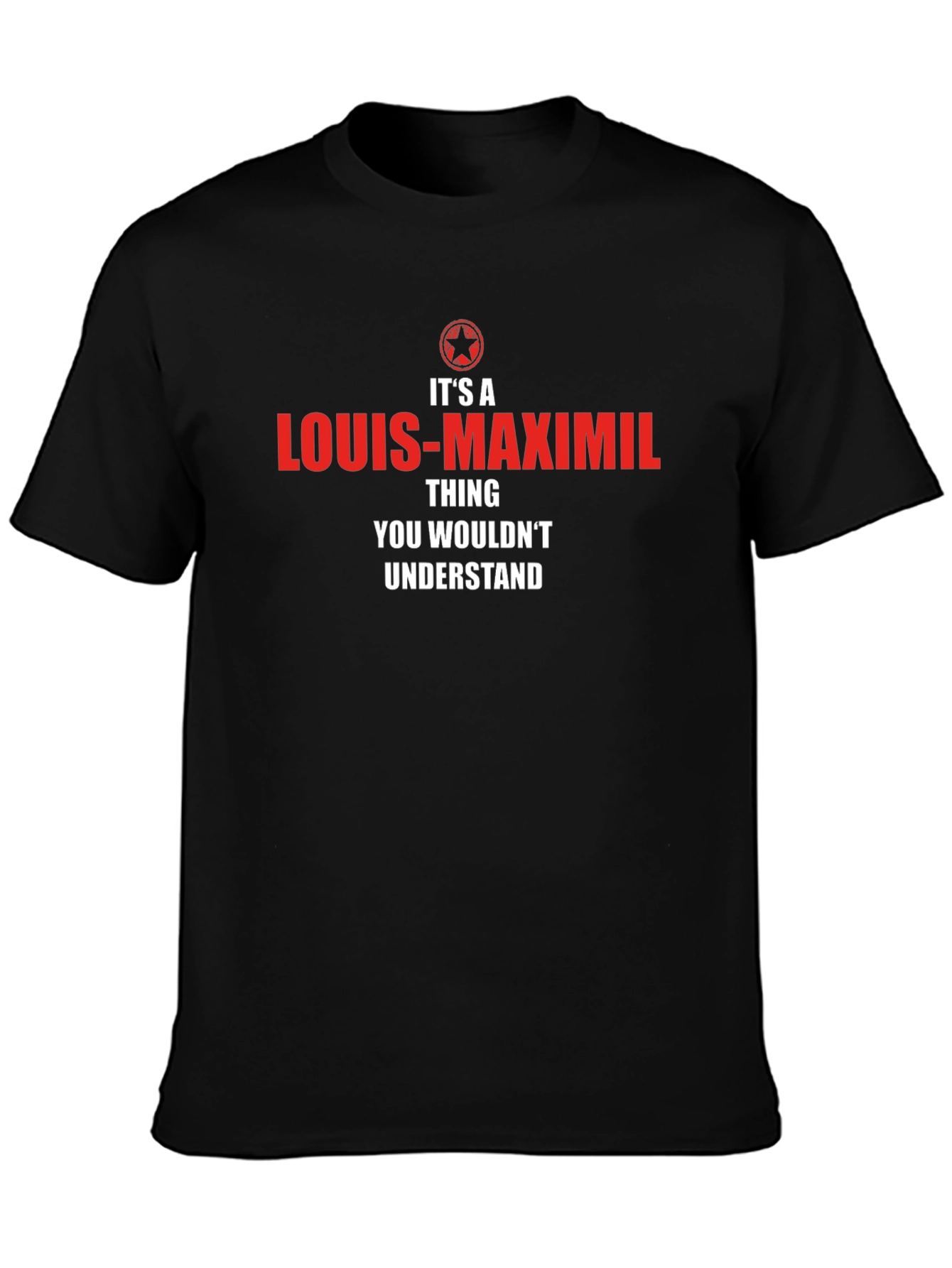 Louis-Maximil Thing T-Shirt Black