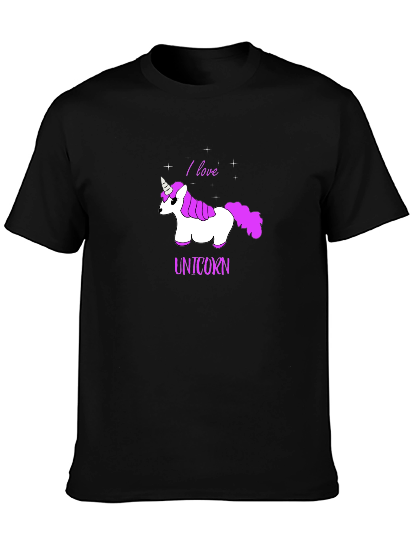 I Love Unicorns Graphic T-Shirt