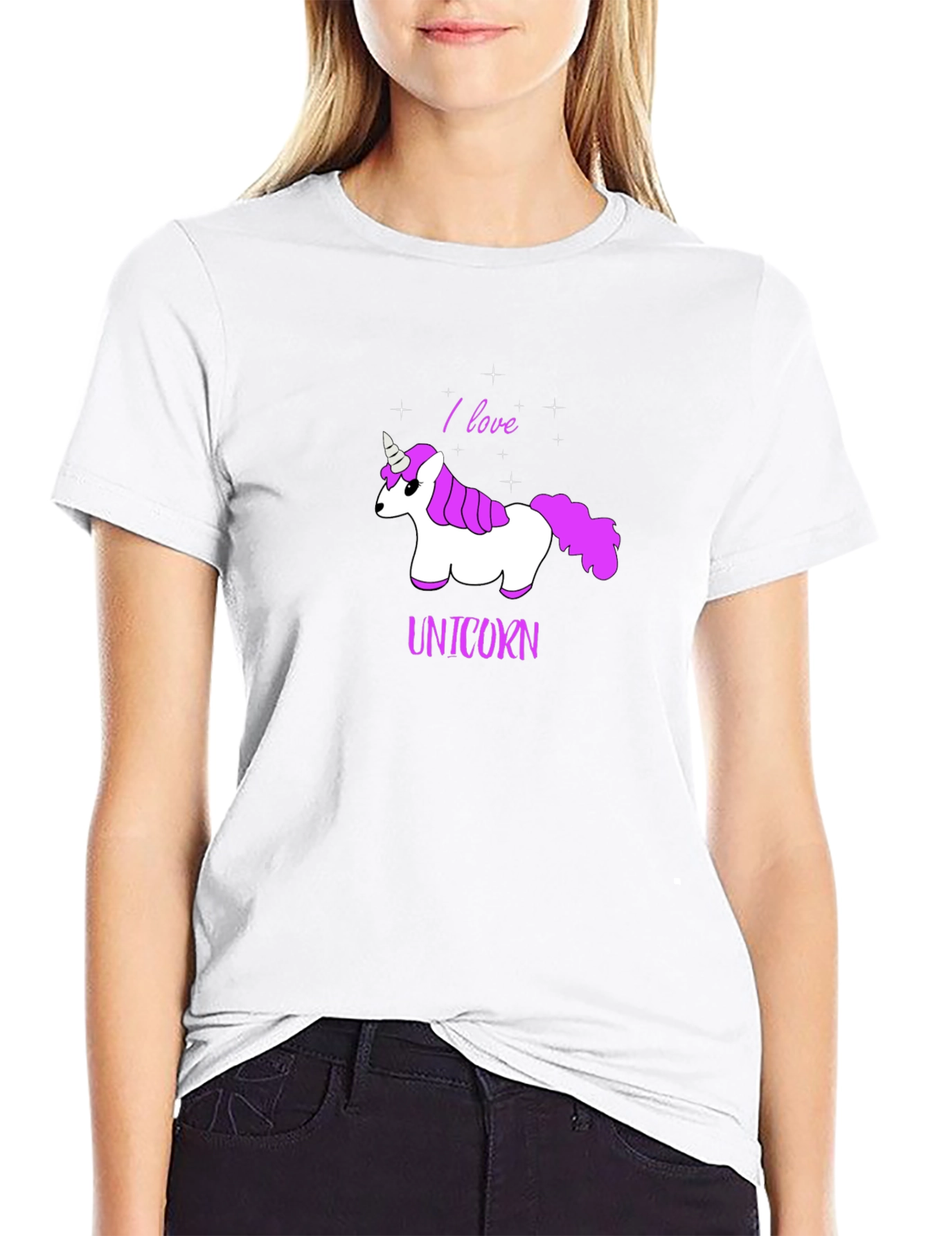 I Love Unicorns Graphic T-Shirt