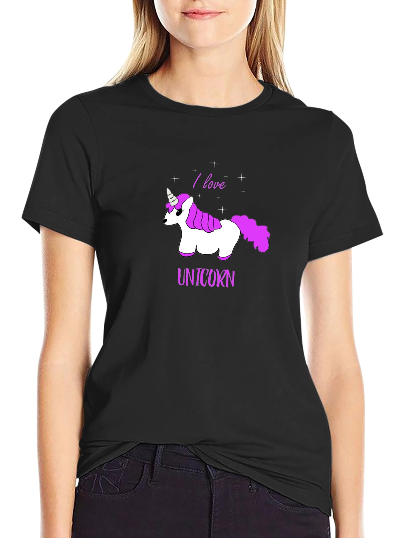 I Love Unicorns Graphic T-Shirt