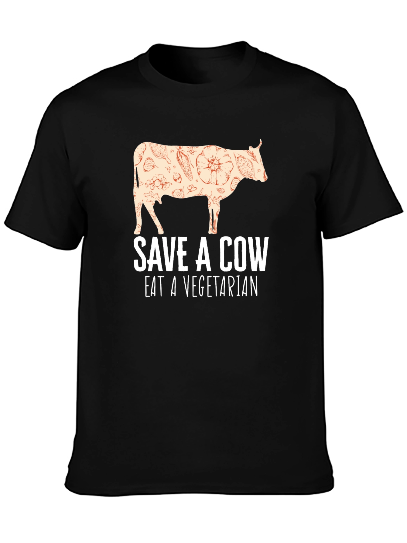 Save a Cow Eat a Vegetarian Graphic Tee