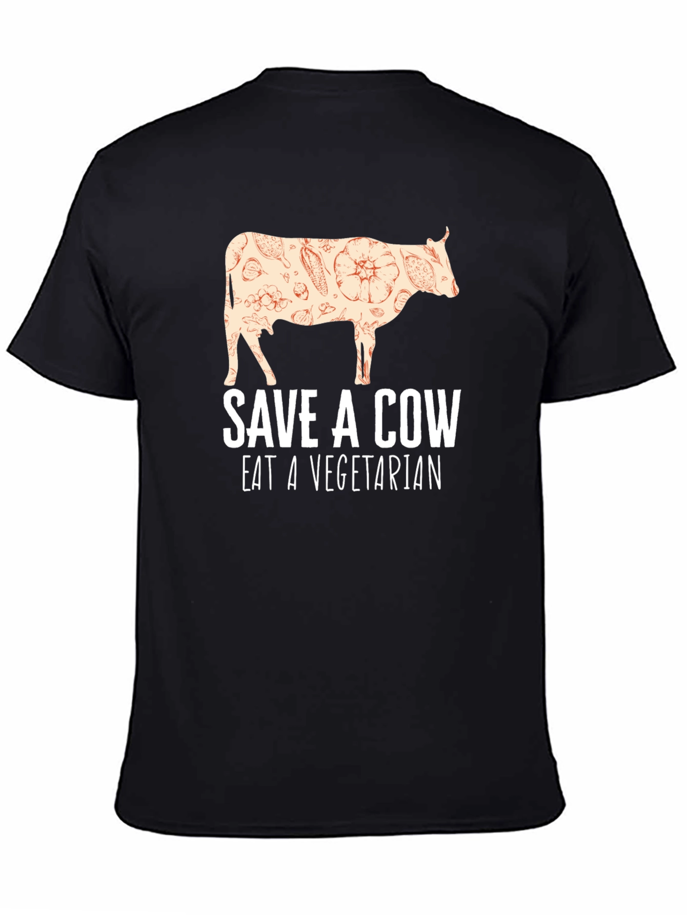 Save a Cow Eat a Vegetarian Graphic Tee