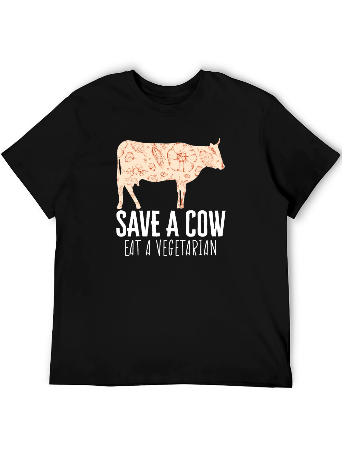 Save a Cow Eat a Vegetarian Graphic Tee