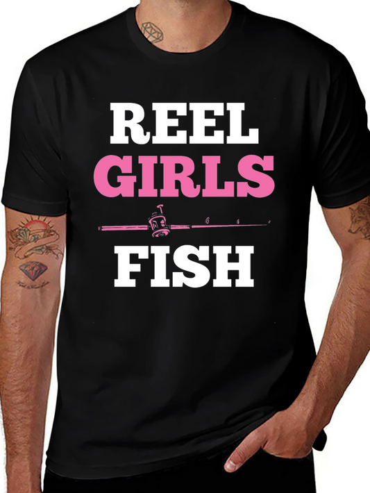 Reel Girls Fish Graphic T-Shirt