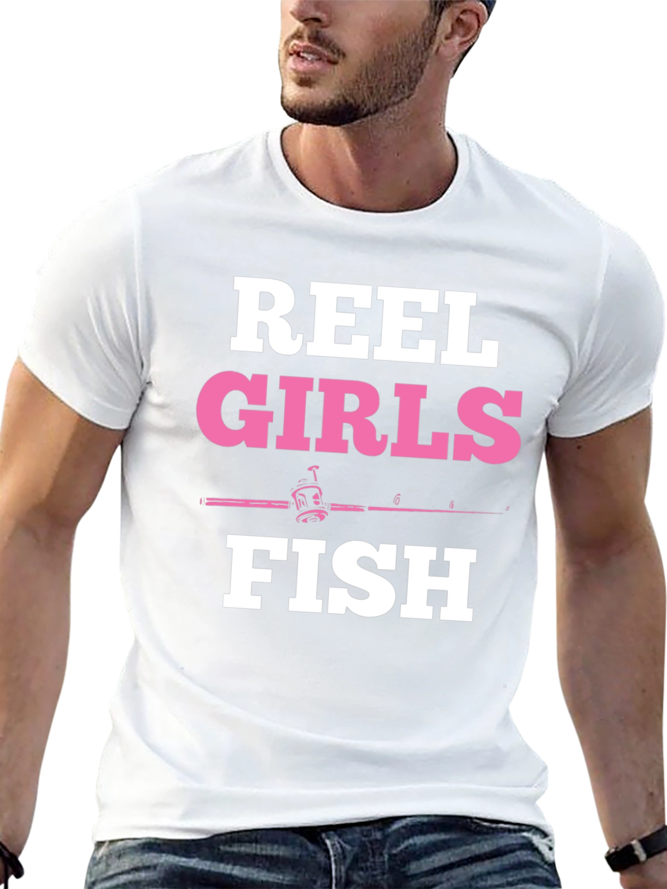 Reel Girls Fish Graphic T-Shirt