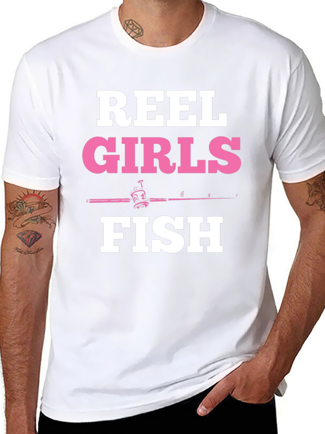 Reel Girls Fish Graphic T-Shirt