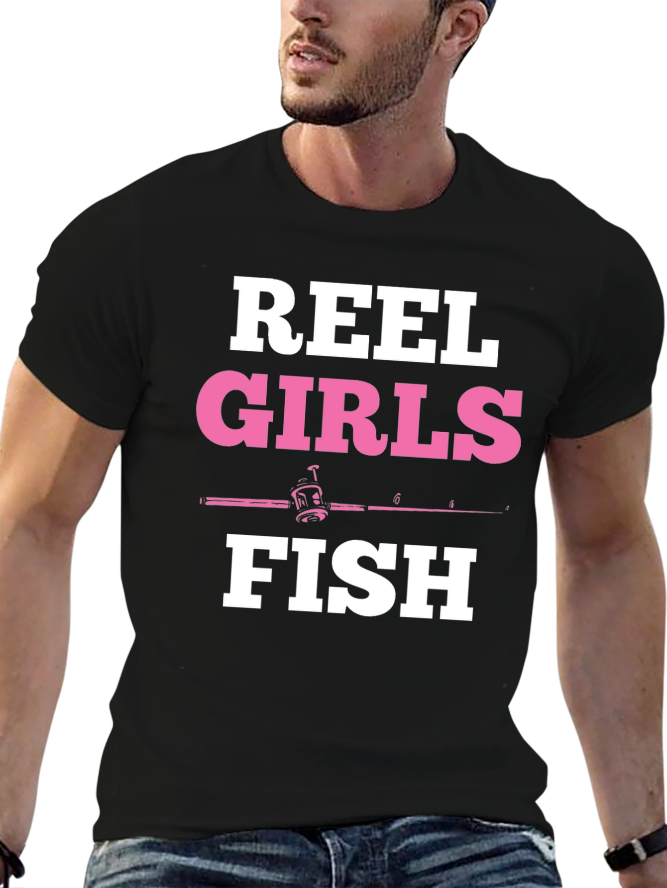 Reel Girls Fish Graphic T-Shirt