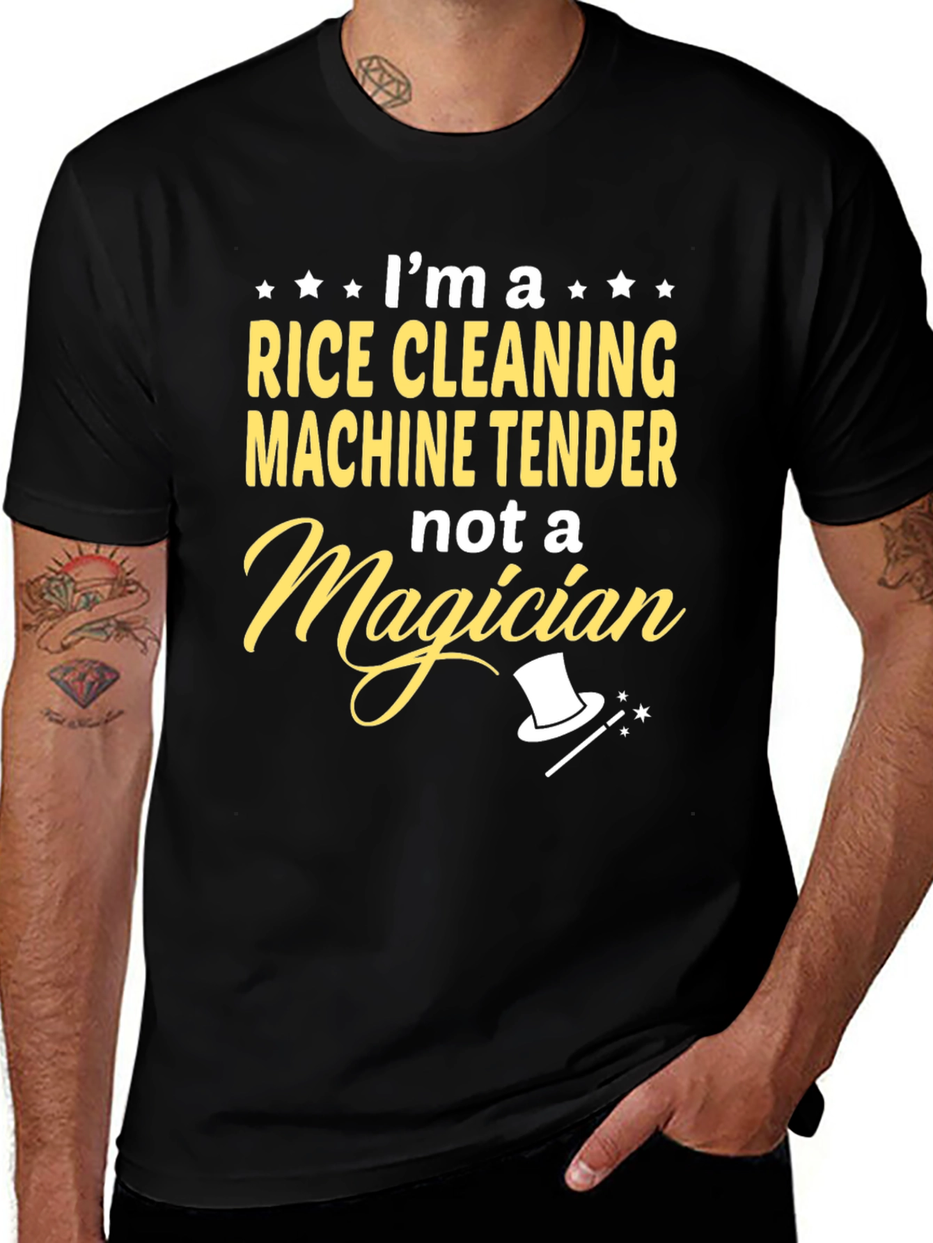 Rice Cleaning Machine Tender Funny T-Shirt