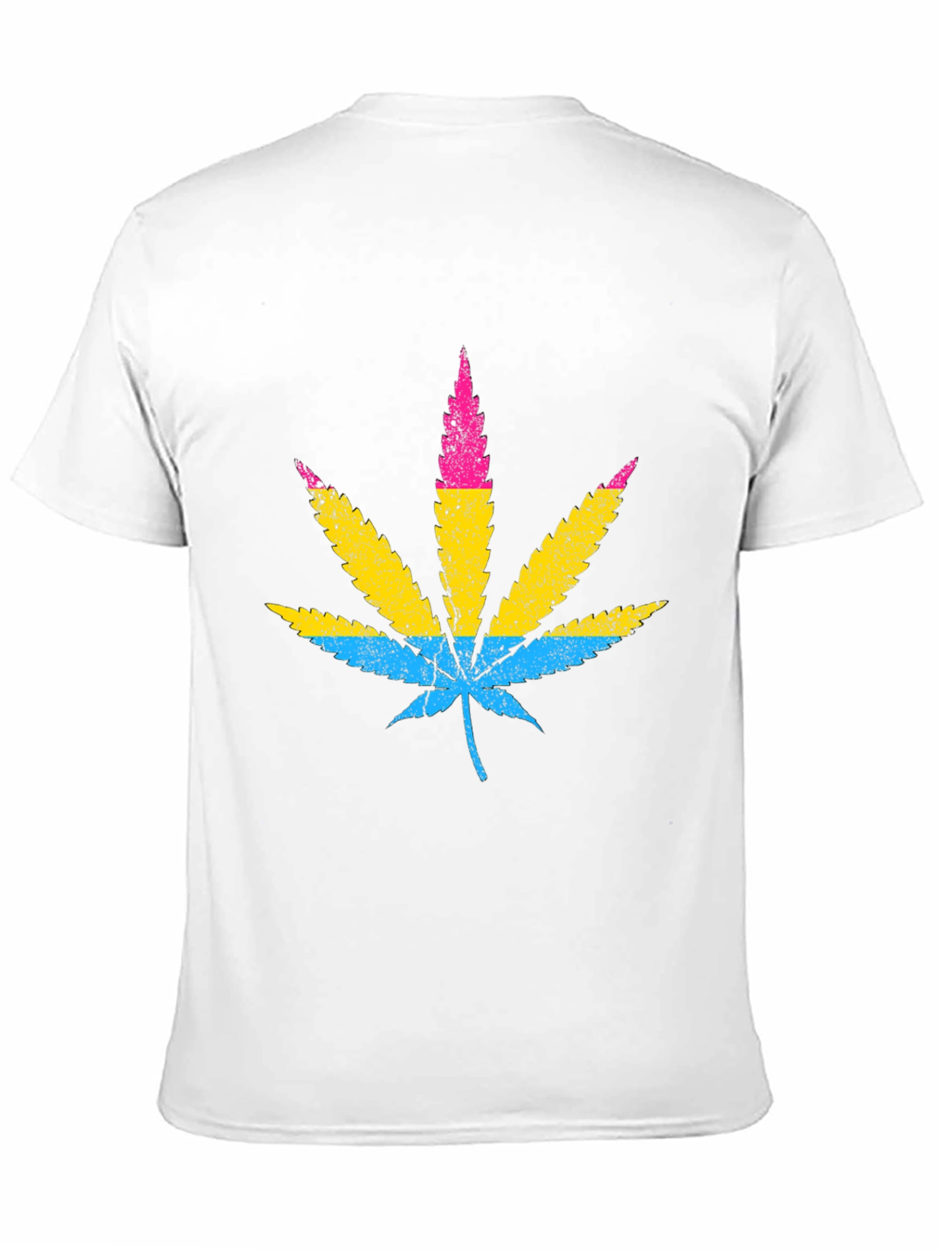 Pansexual Pride Marijuana Leaf T-Shirt