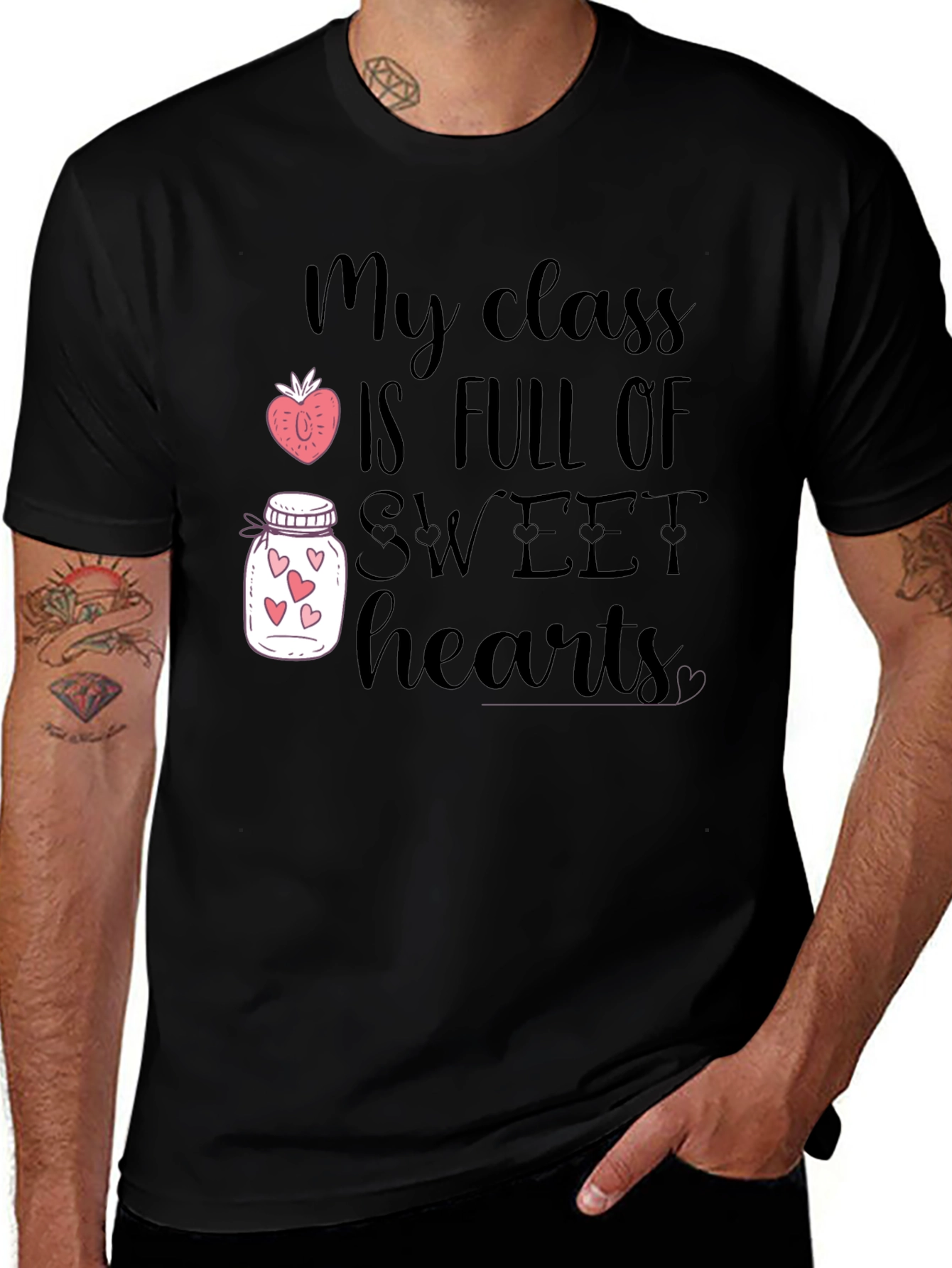 Sweet Hearts Teacher T-Shirt