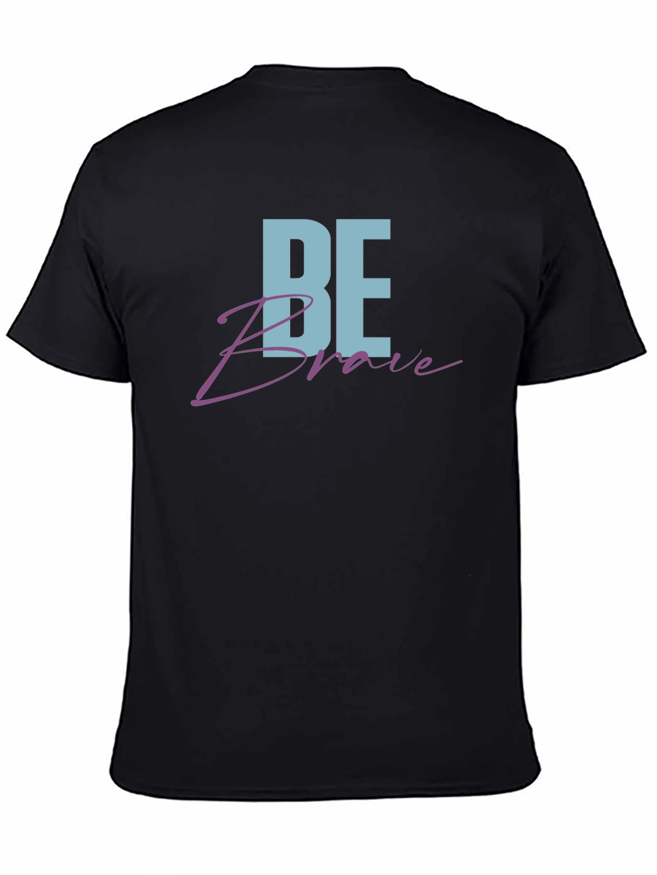 Be Brave Graphic Tee - Black