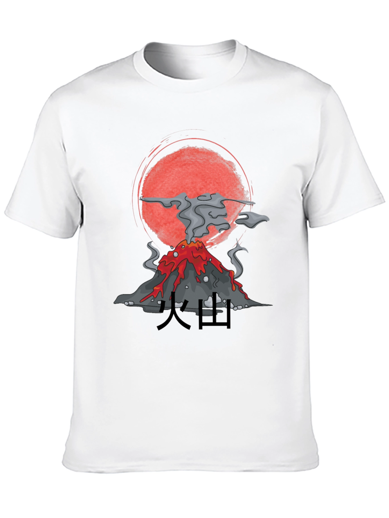 Volcano Graphic Tee - Stylish & Unique Design