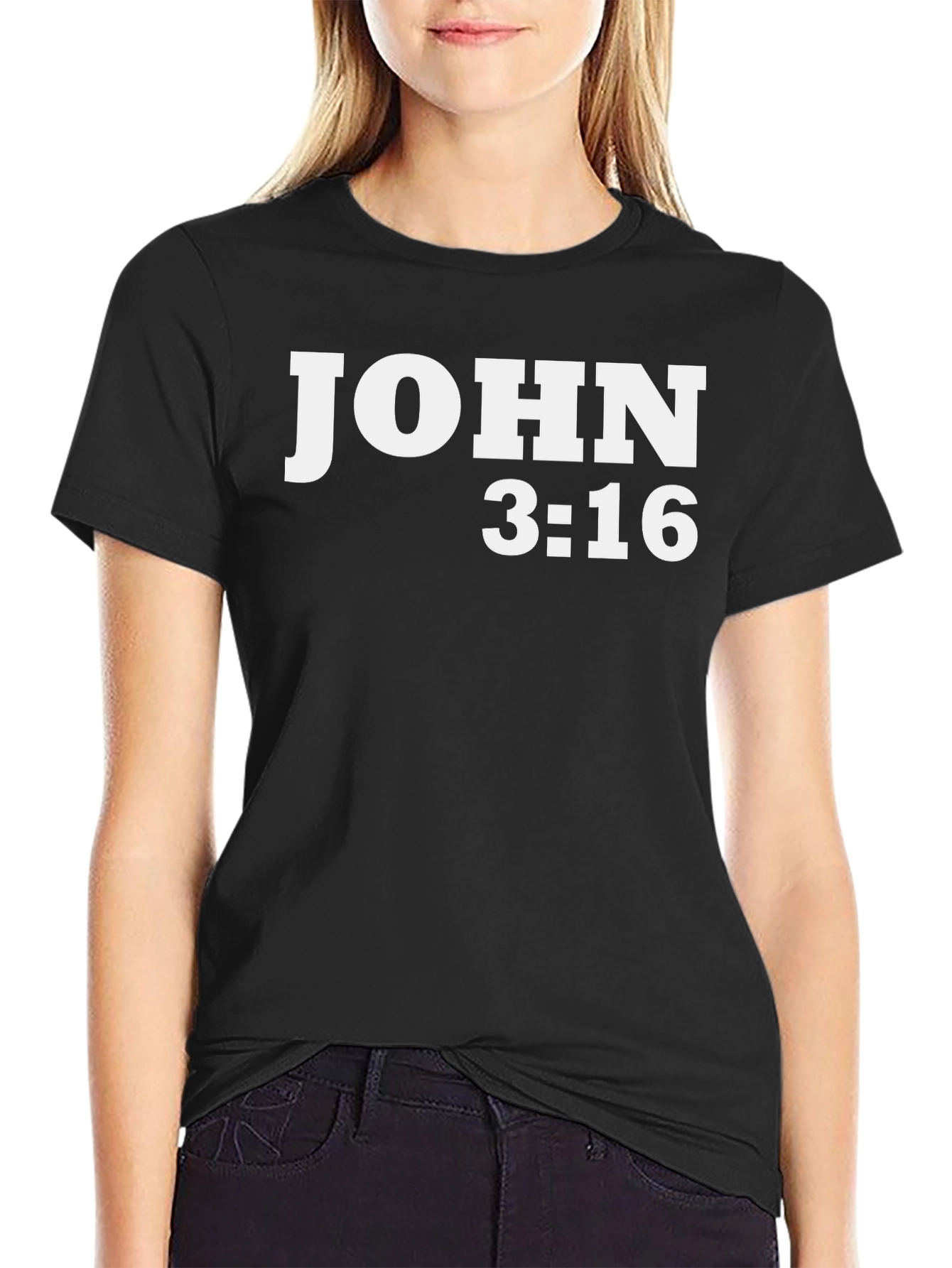 John 3:16 T-Shirt - Religious Graphic Tee