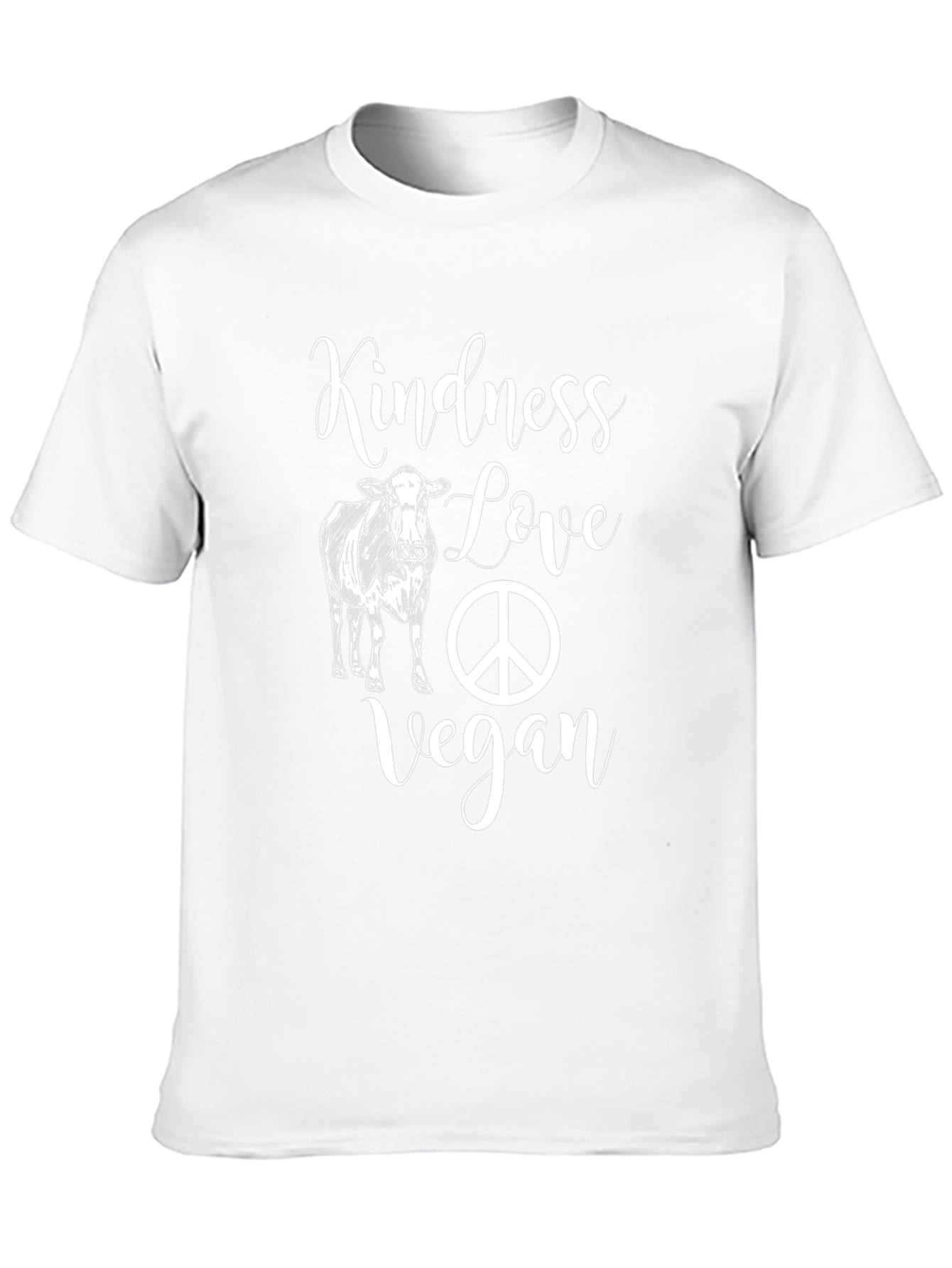 Kindness Love Vegan Graphic Tee