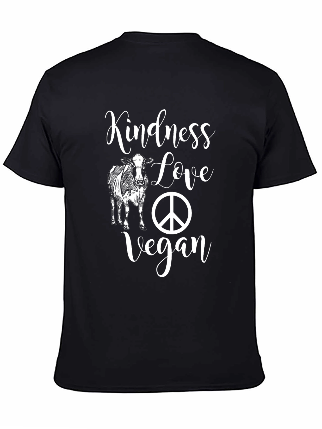 Kindness Love Vegan Graphic Tee