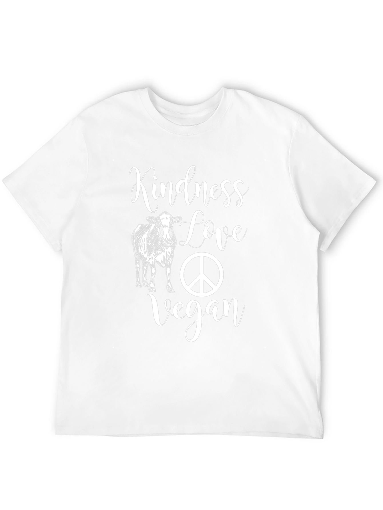 Kindness Love Vegan Graphic Tee