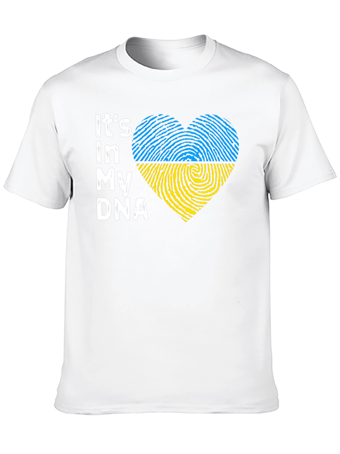 Ukraine DNA Heart T-Shirt