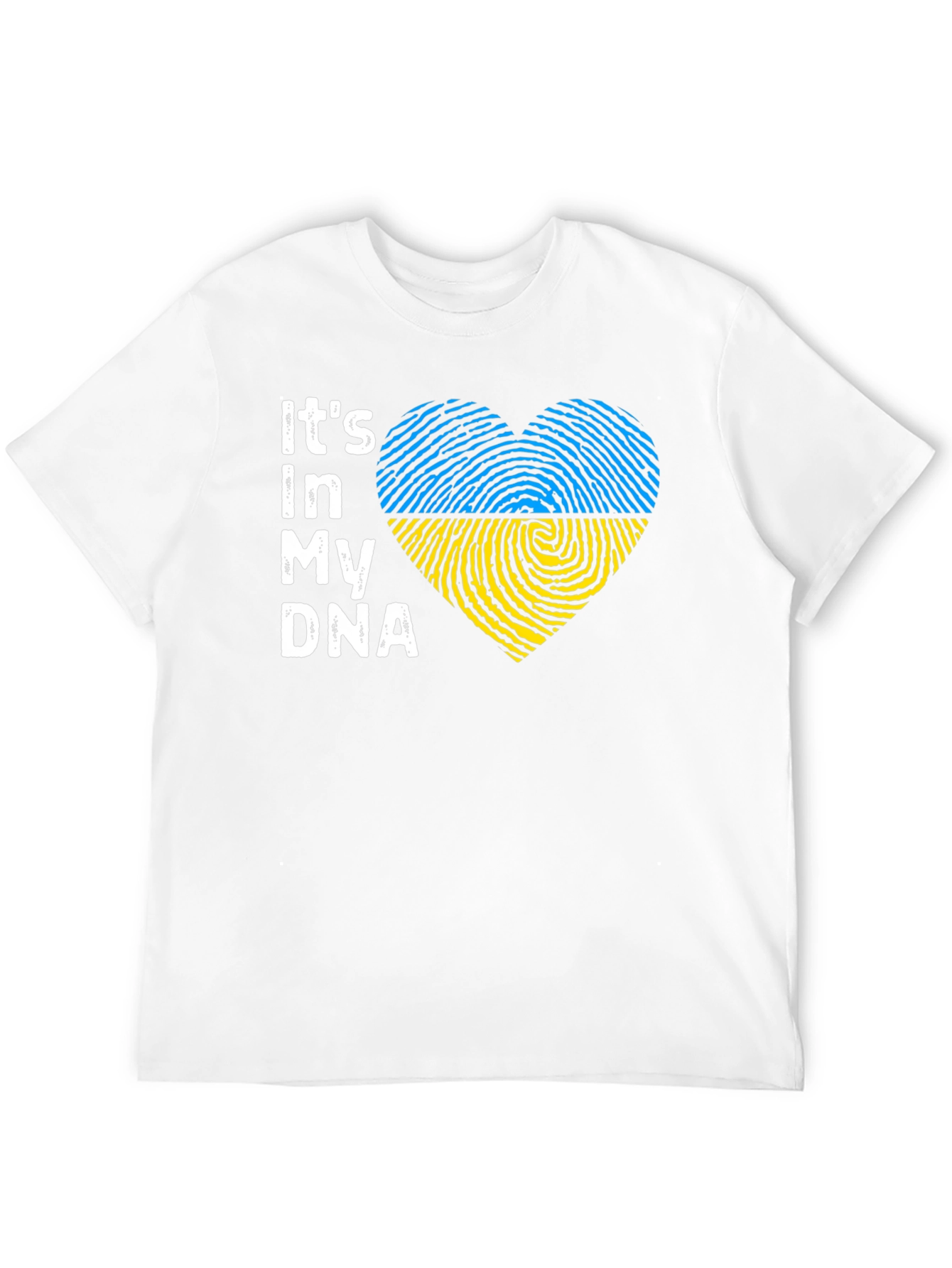Ukraine DNA Heart T-Shirt