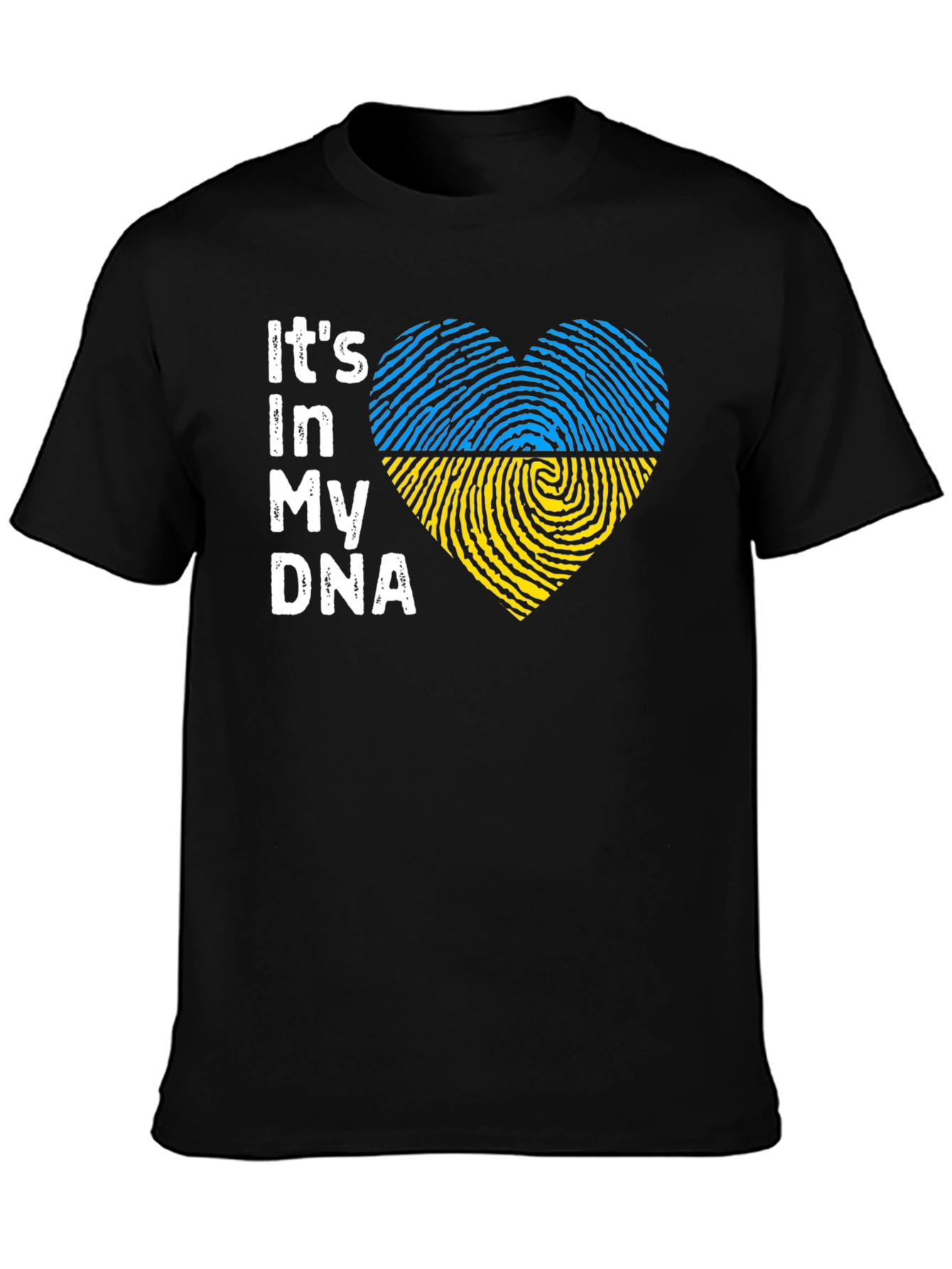 Ukraine DNA Heart T-Shirt