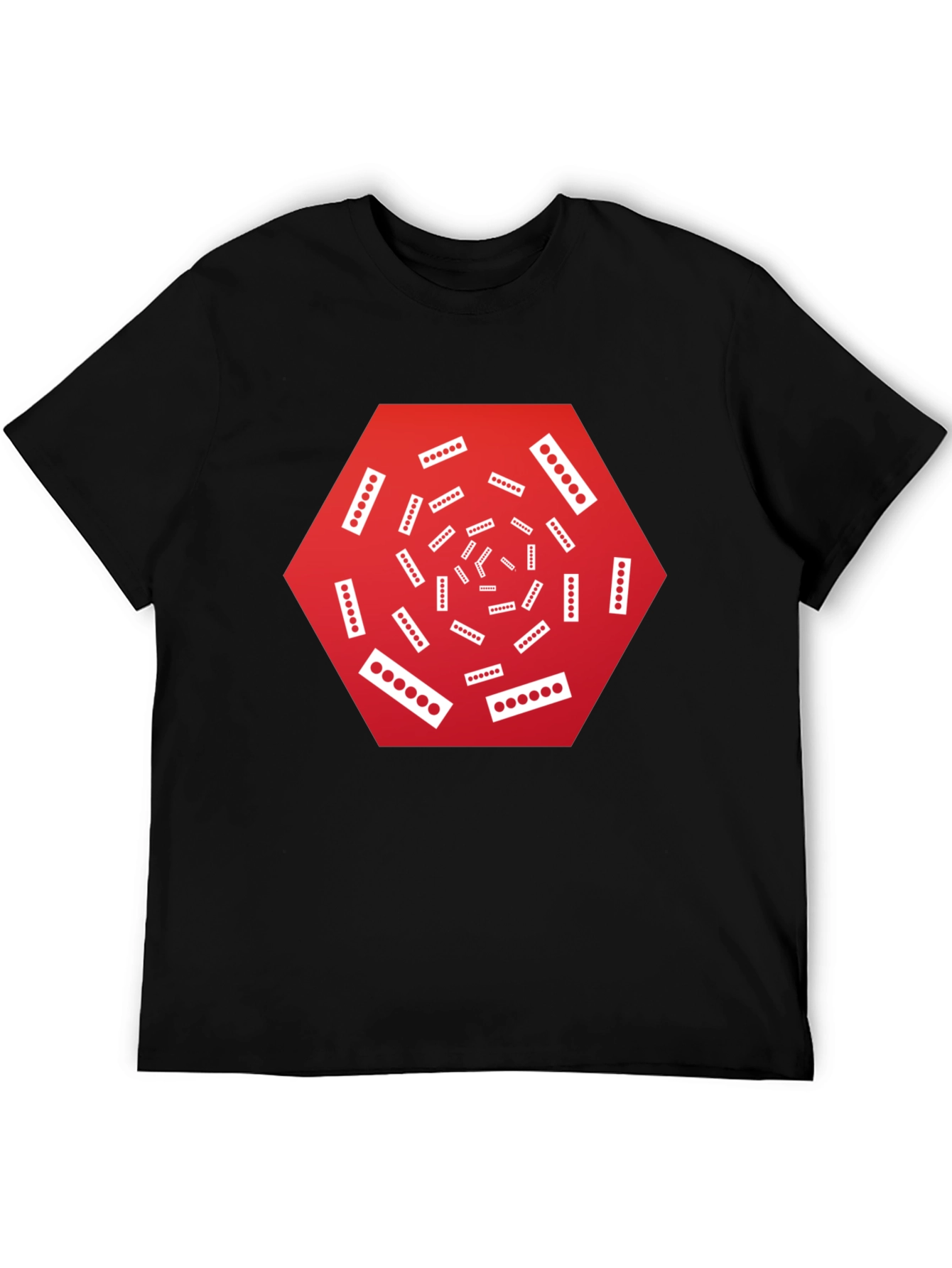 Geometric Graphic Tee - Modern Art Design