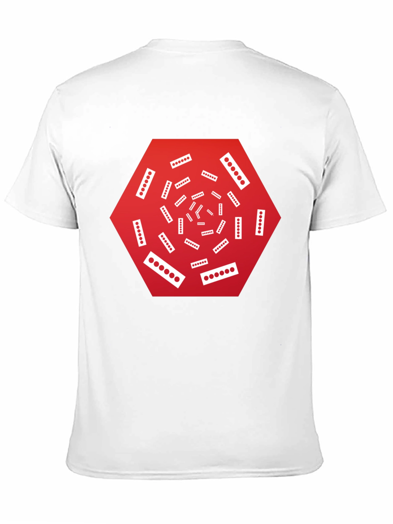 Geometric Graphic Tee - Modern Art Design