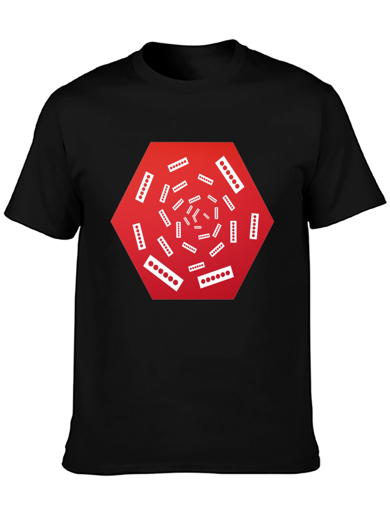 Geometric Graphic Tee - Modern Art Design