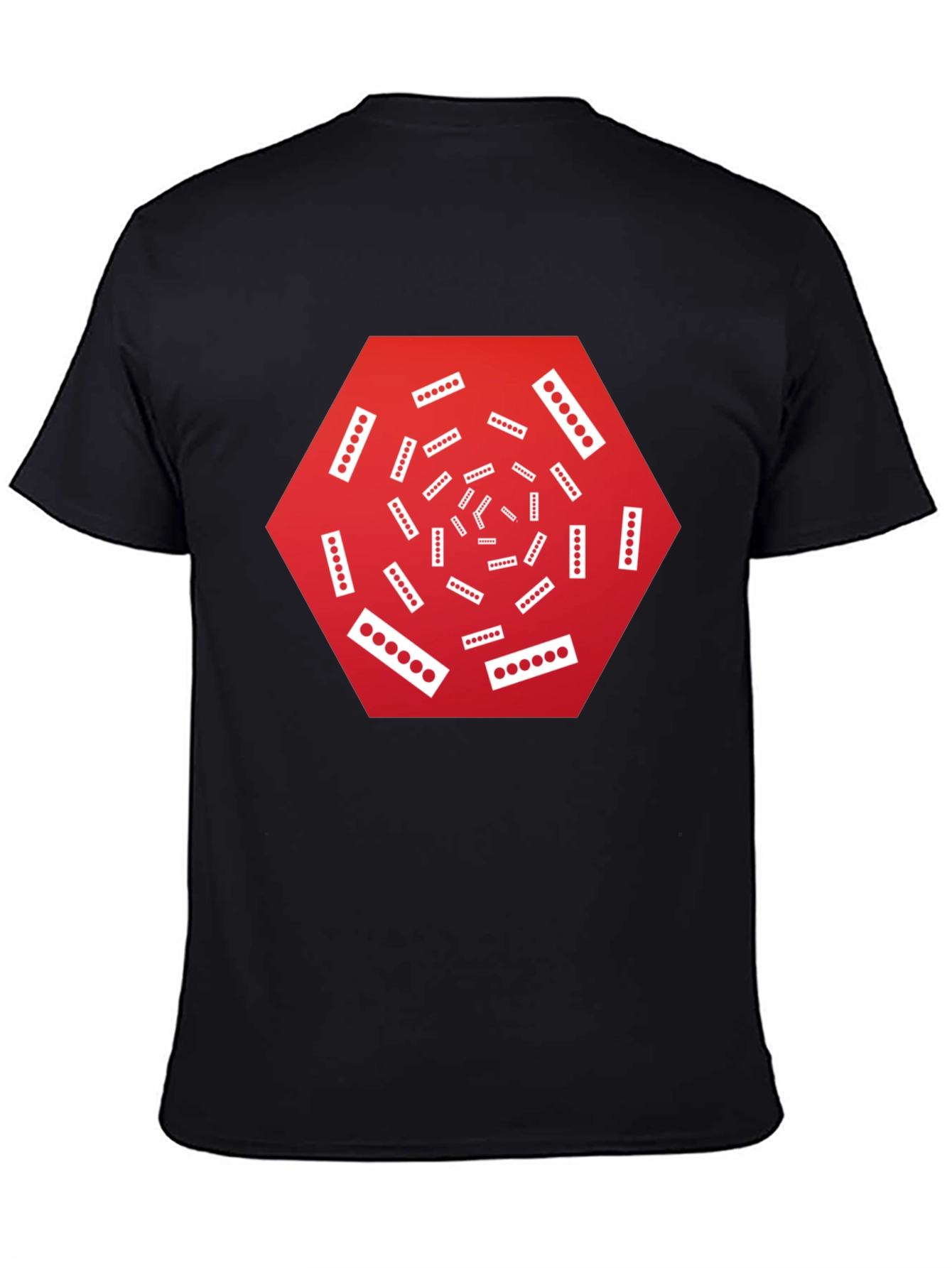 Geometric Graphic Tee - Modern Art Design