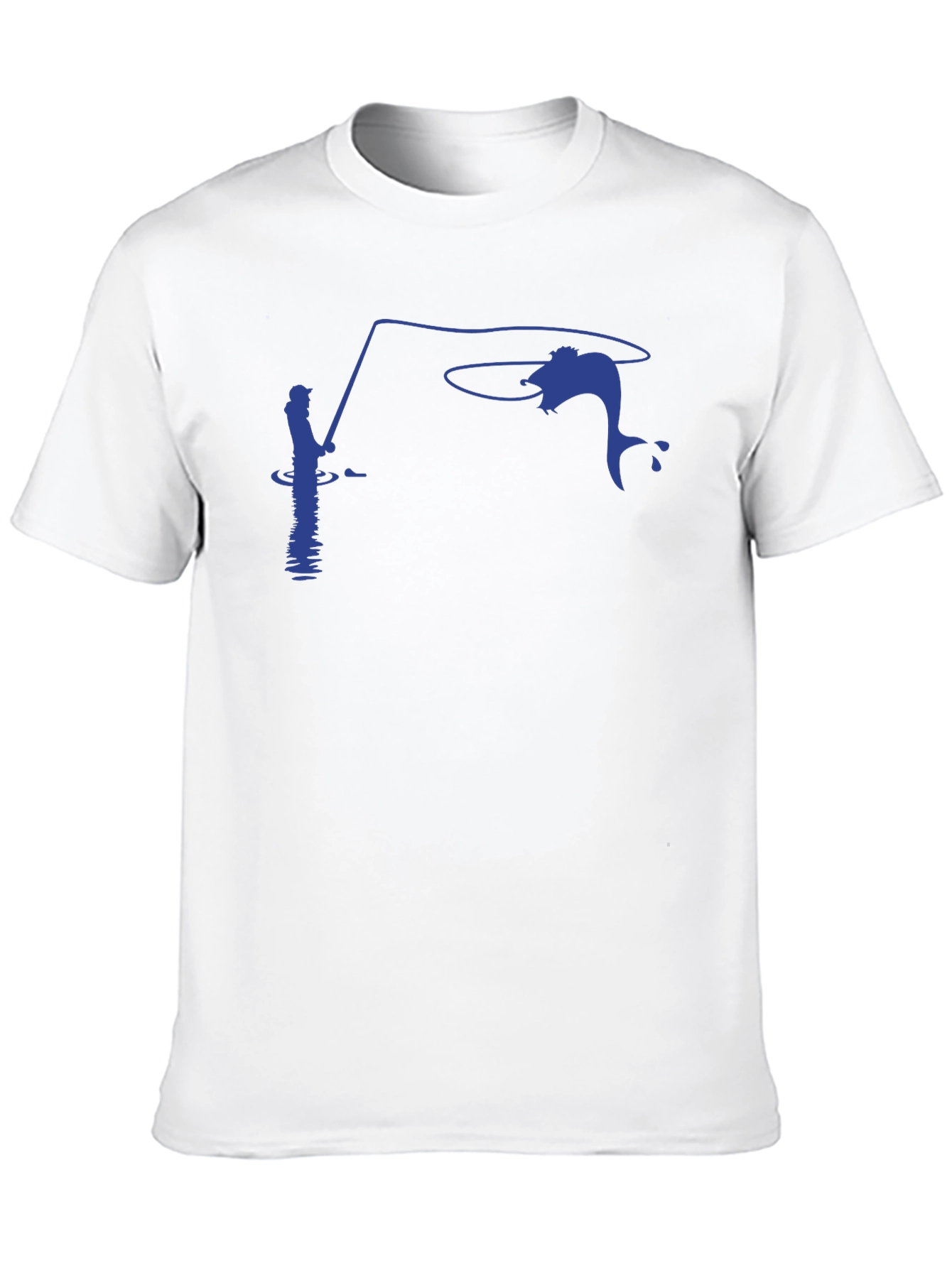 Fishing Graphic Tee - Angler Design