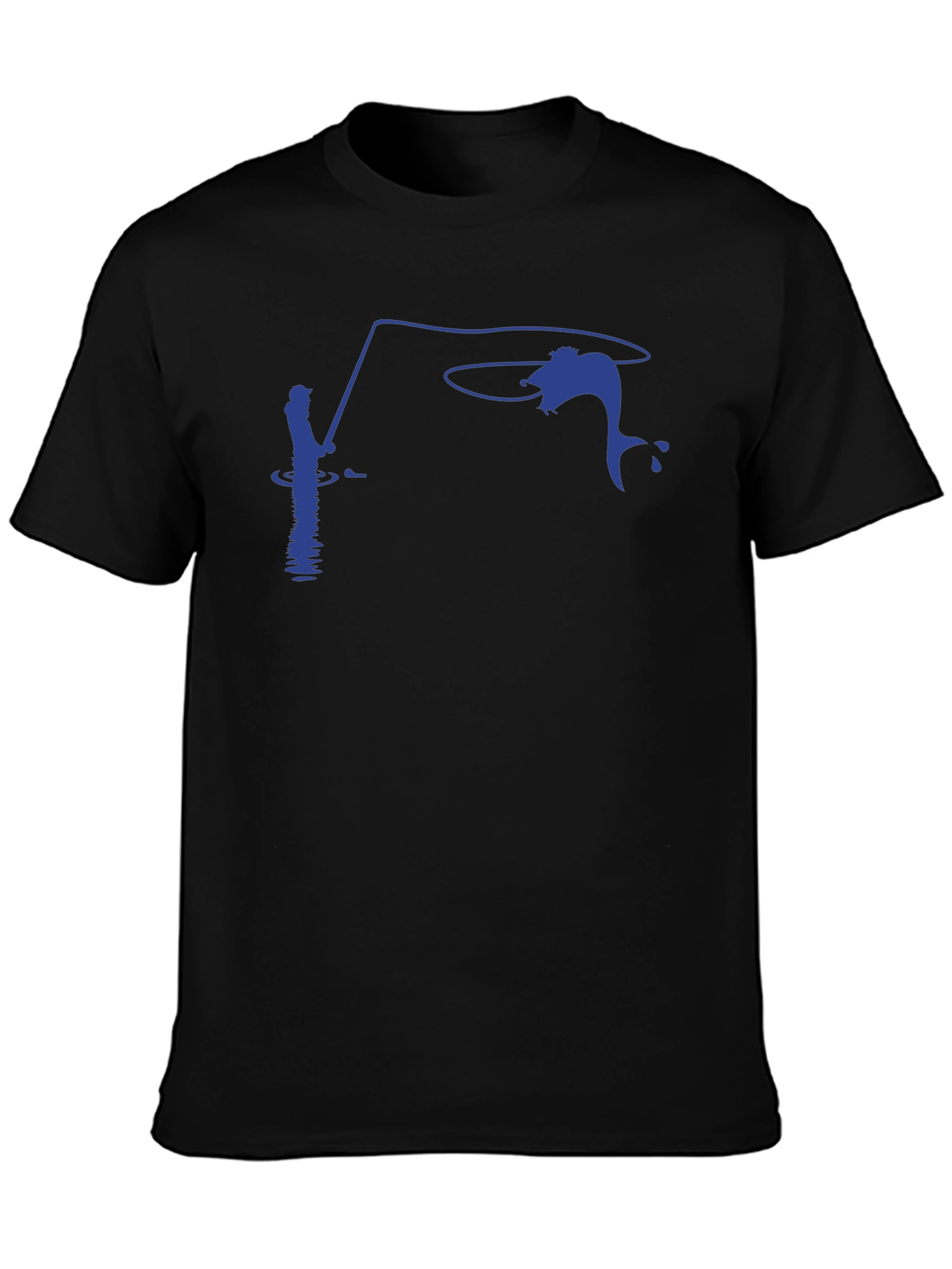 Fishing Graphic Tee - Angler Design