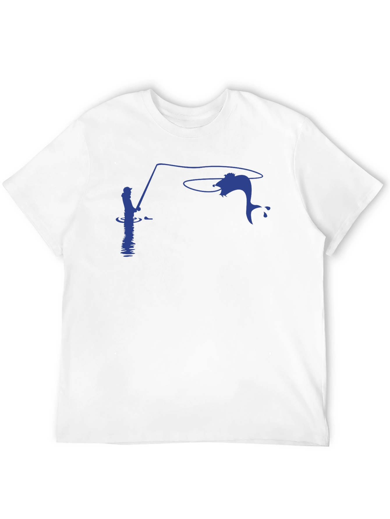 Fishing Graphic Tee - Angler Design