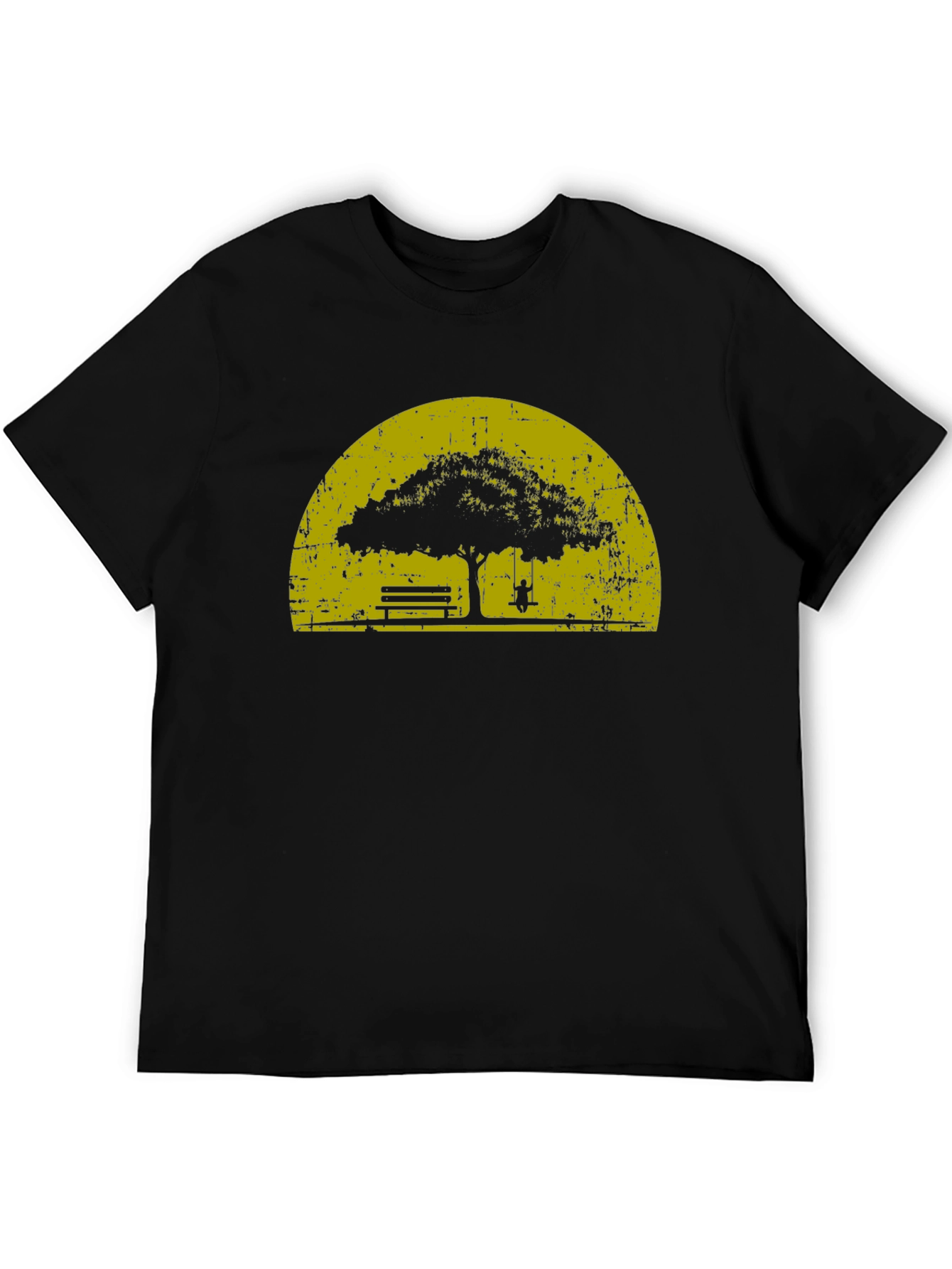 Nature Silhouette Graphic T-Shirt - Relaxed Comfort