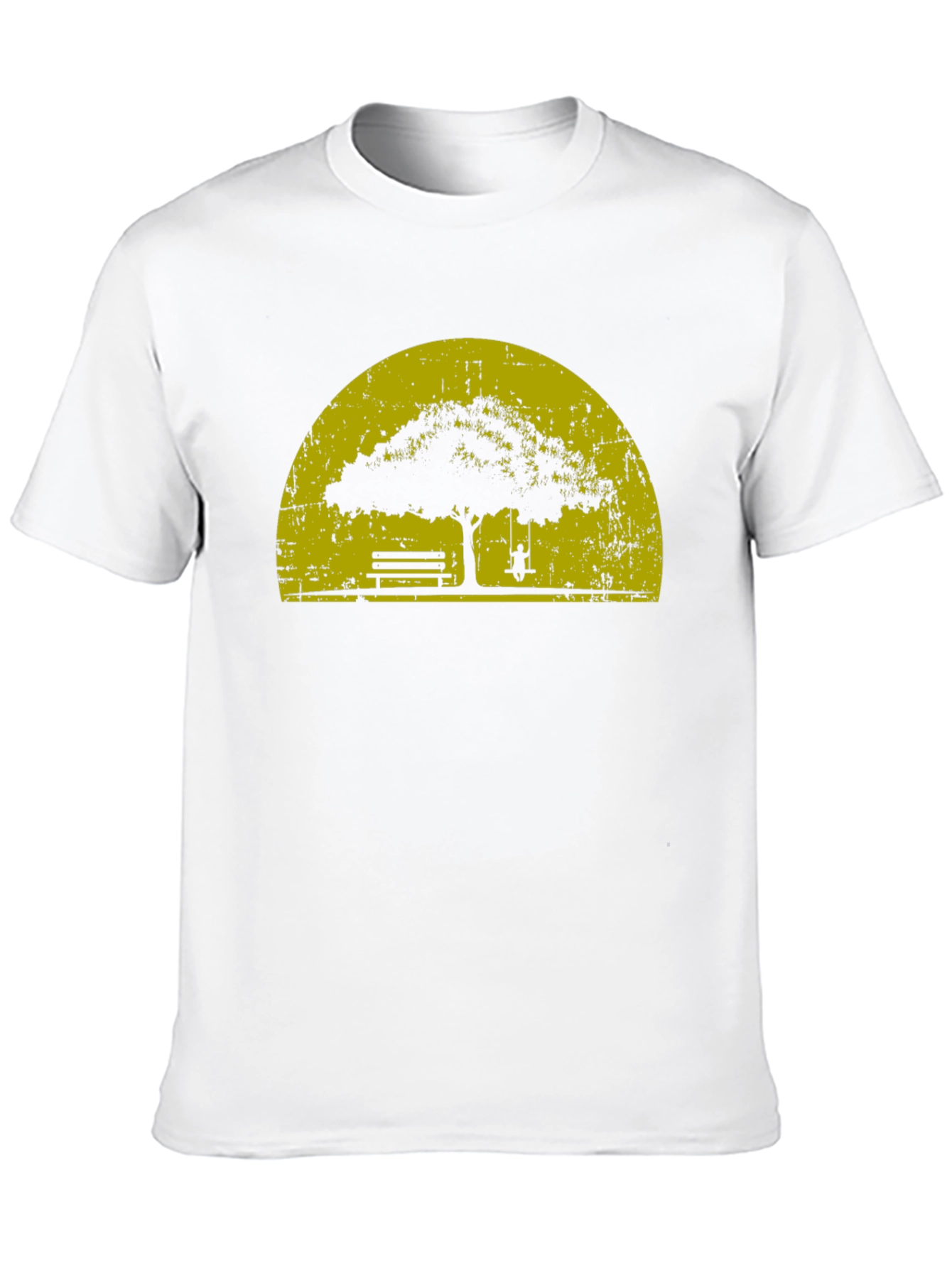 Nature Silhouette Graphic T-Shirt - Relaxed Comfort