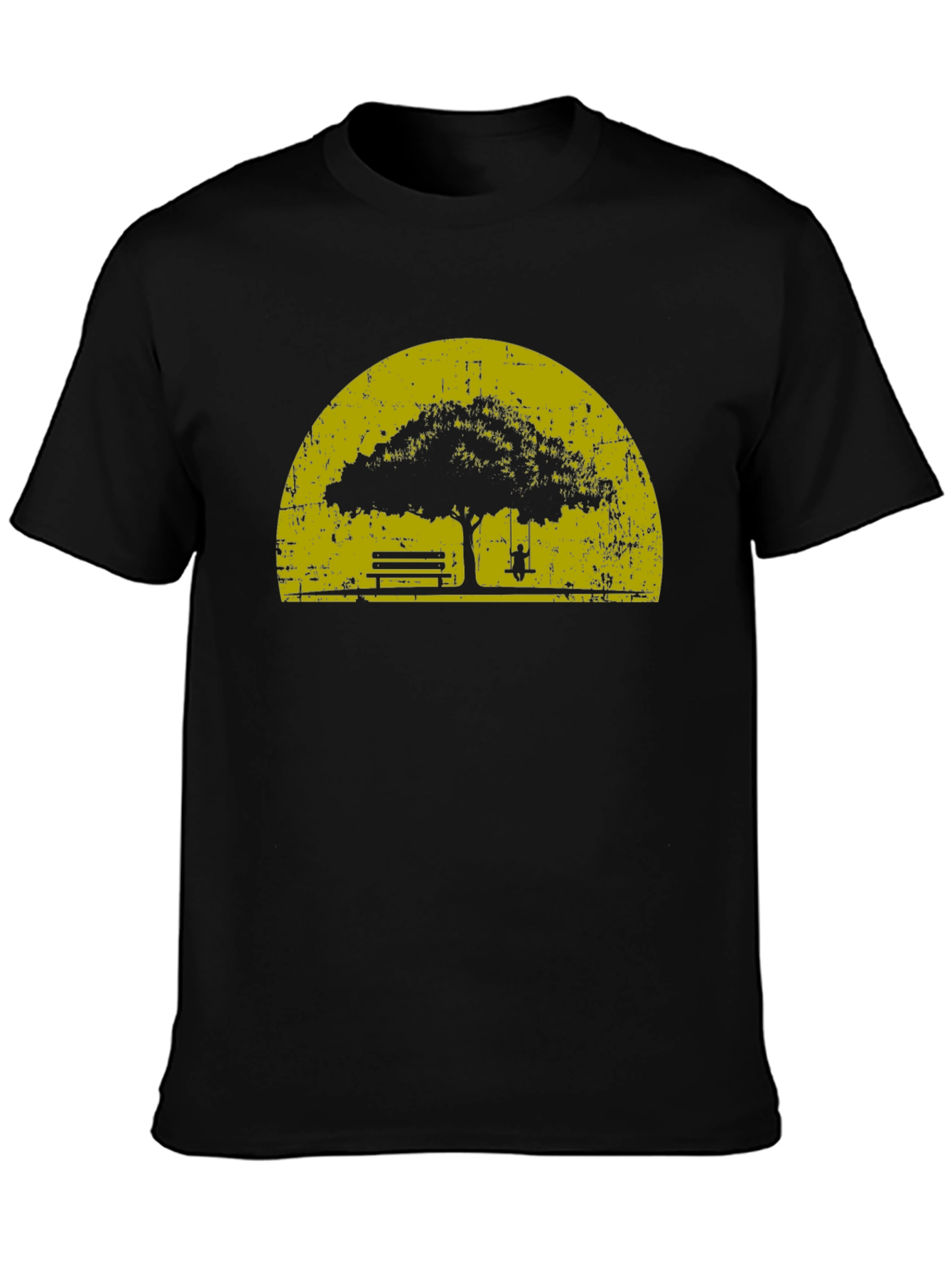 Nature Silhouette Graphic T-Shirt - Relaxed Comfort