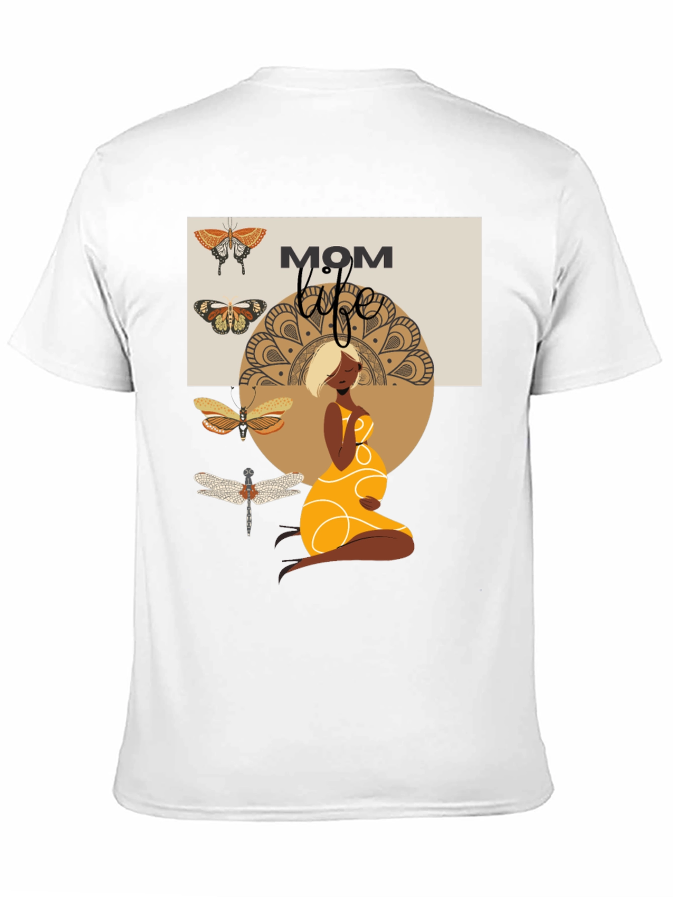 Mom Life Graphic Tee - Maternity T-Shirt