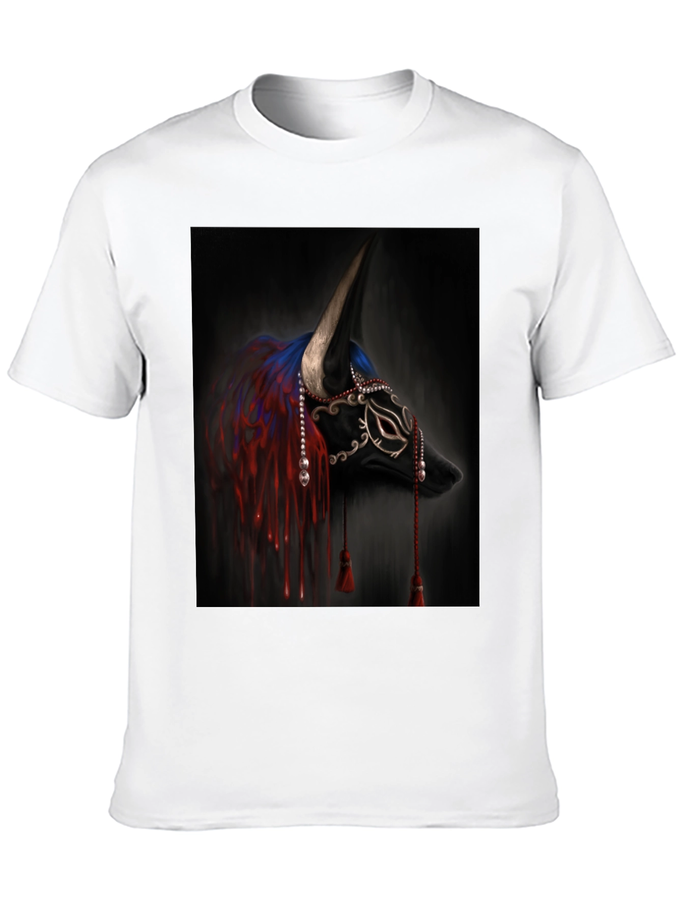 Mystic Bull Graphic Tee - Black