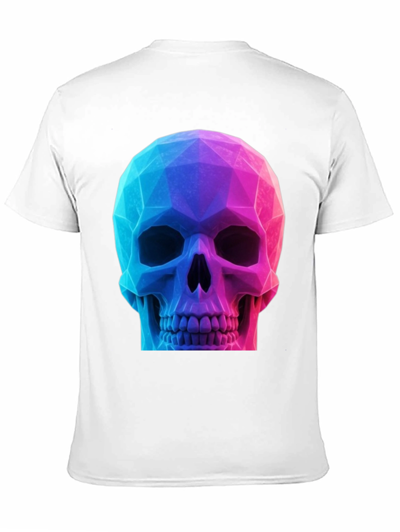 Geometric Skull Graphic T-Shirt